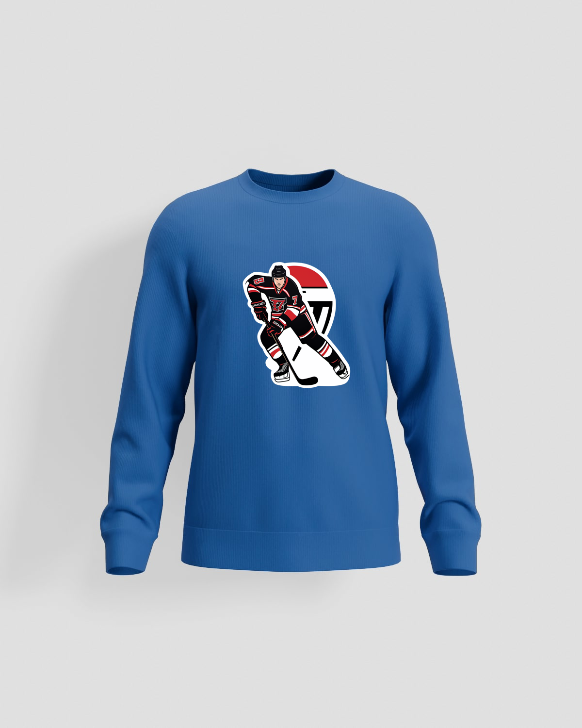Blue Organic Cotton Unisex Sweatshirt 59
