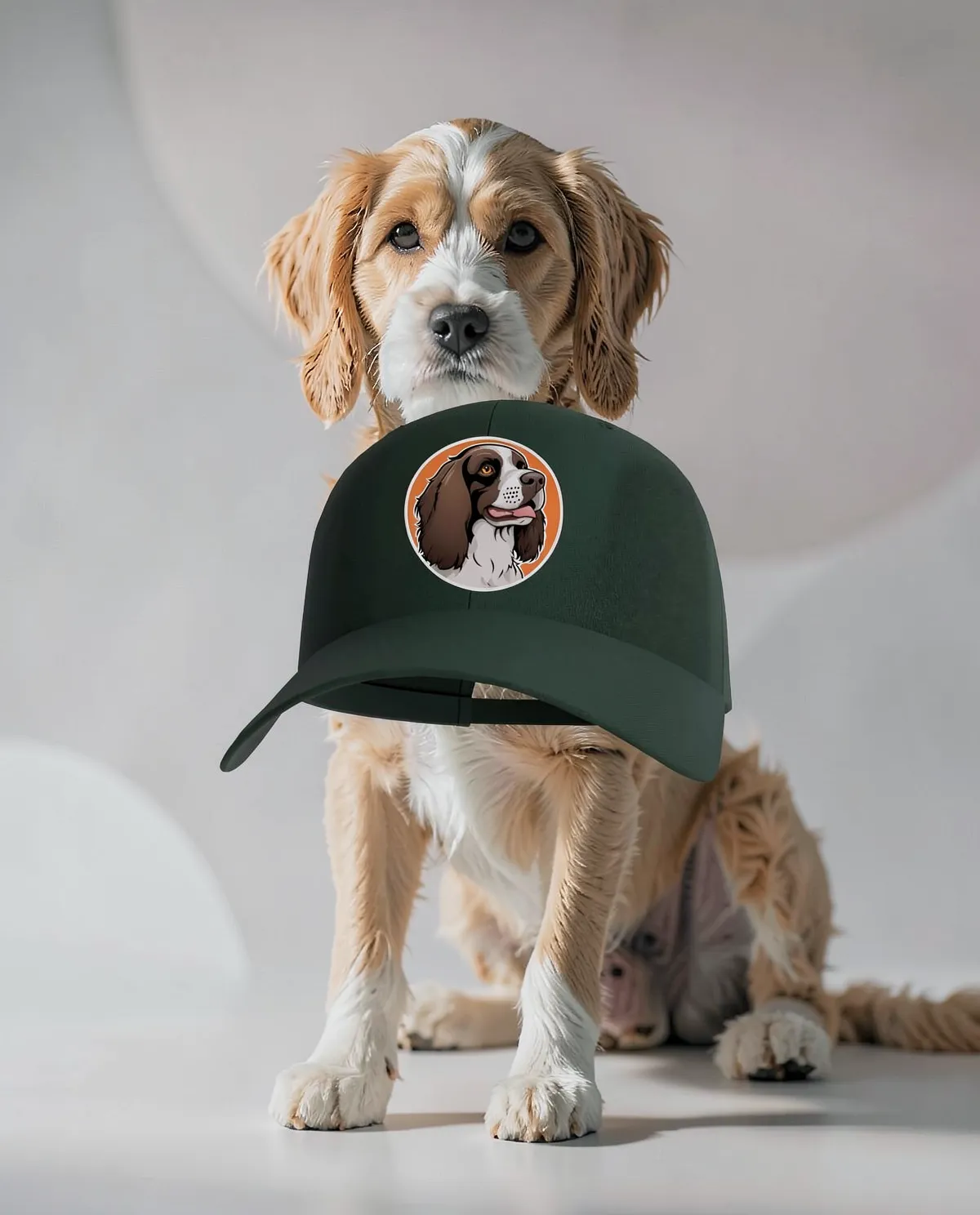 Green Velcro Cotton Cap – Classic 5‑Panel Design 59