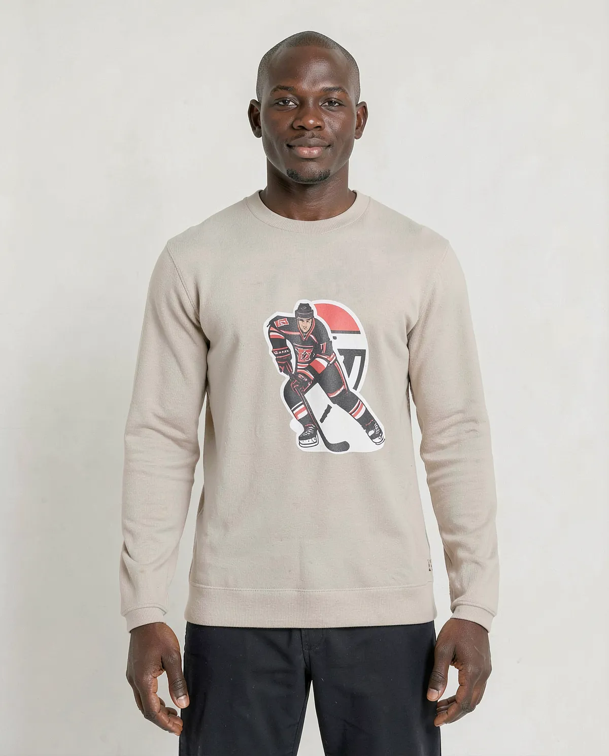 Cream Unisex Sweatshirt – Soft Organic Cotton Comfort 59