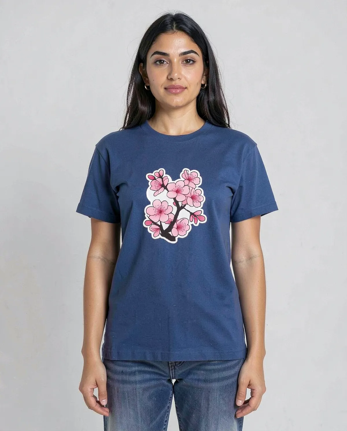 Blue T-Shirt with Clean Design 0