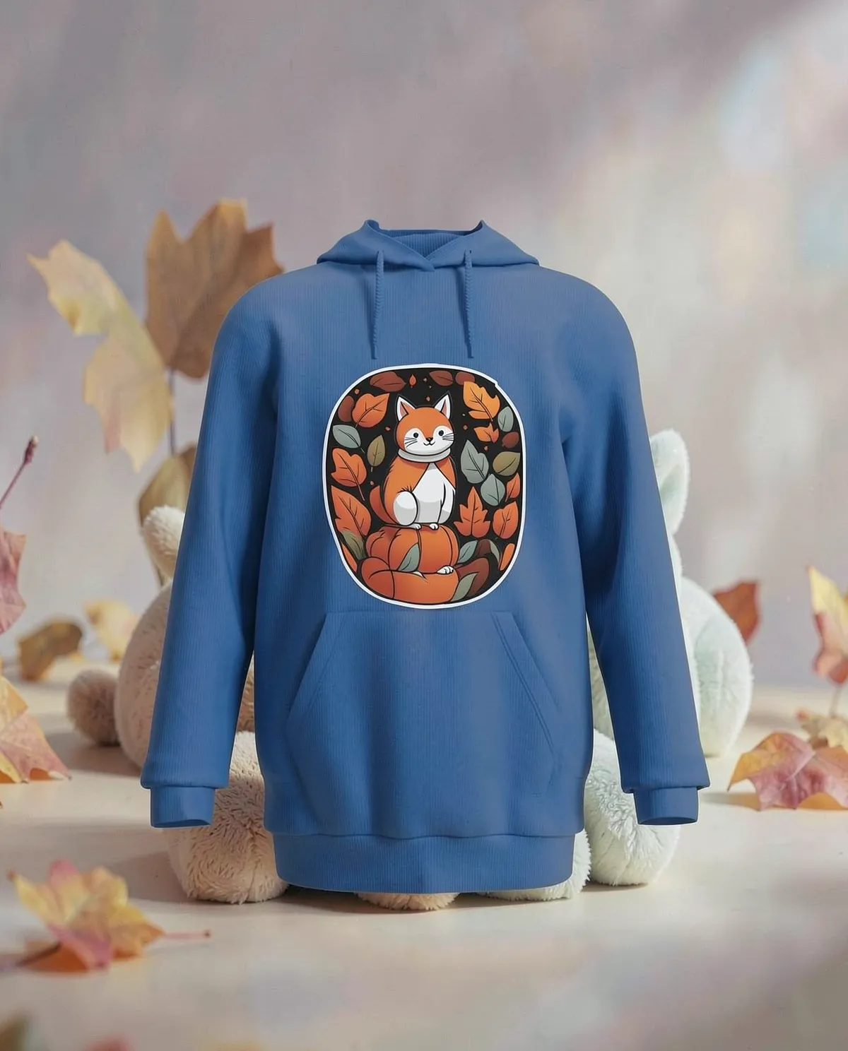 Deep Blue Unisex Sweatshirt – Durable Cotton Comfort 59