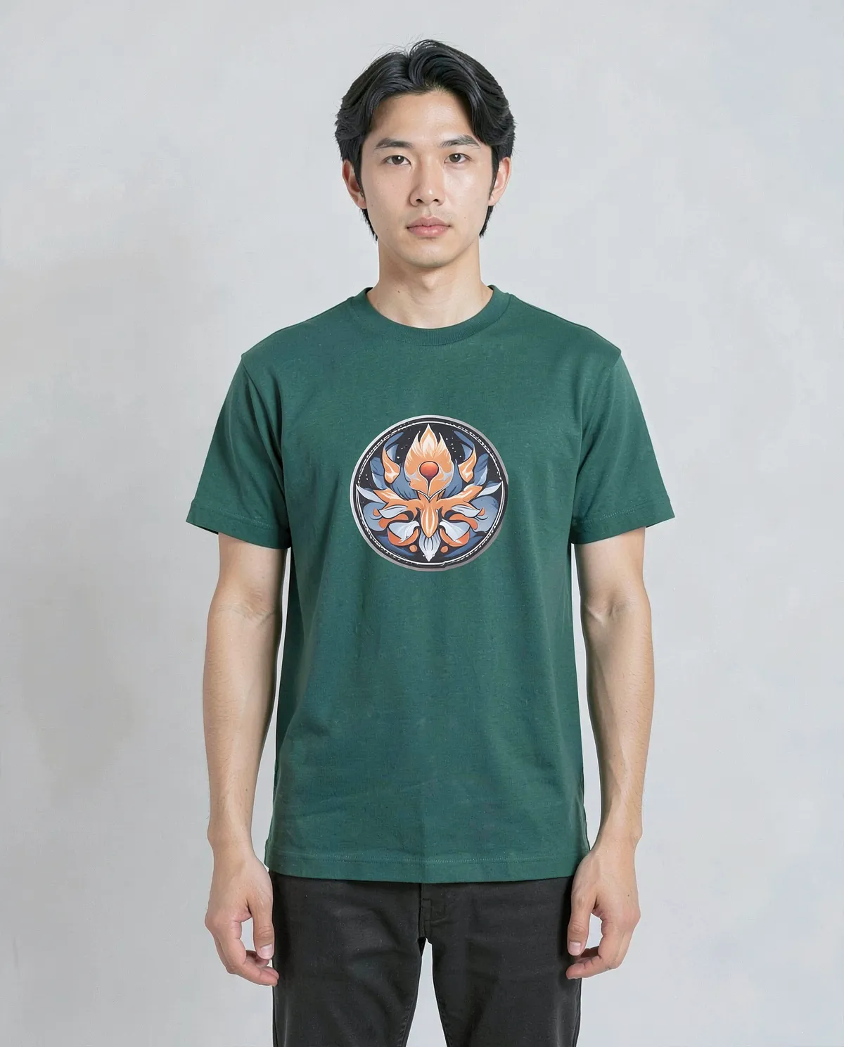 Green Organic Cotton T‑Shirt, Modern Eco Fit 0
