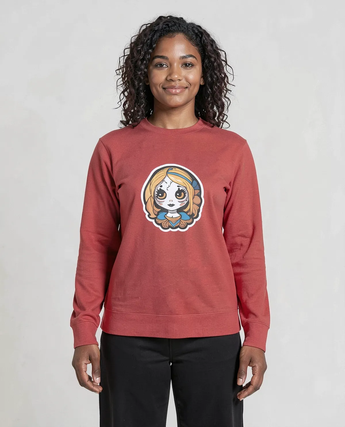 Red Unisex Sweatshirt – Classic Comfort & Style 0