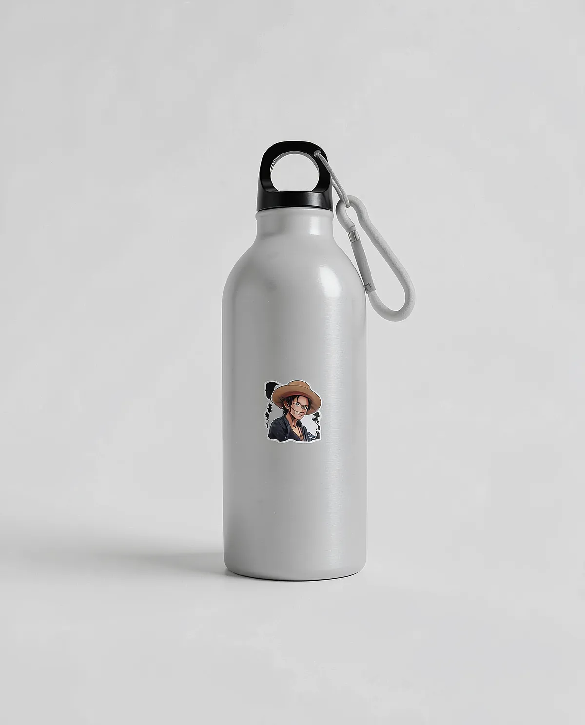 Eco-Friendly Aluminum Water Bottle with Carabiner Clip 59