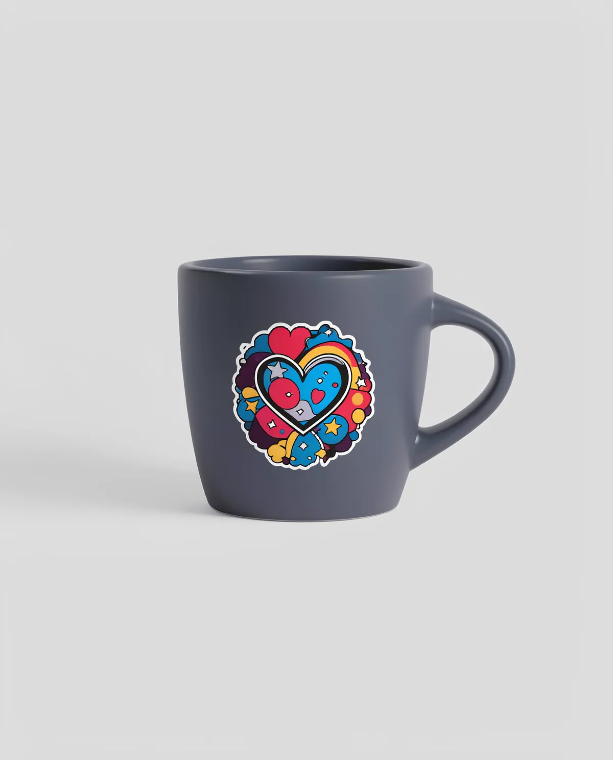 Matte Exterior Ceramic Mug, Glossy Interior – Hot & Cold 0