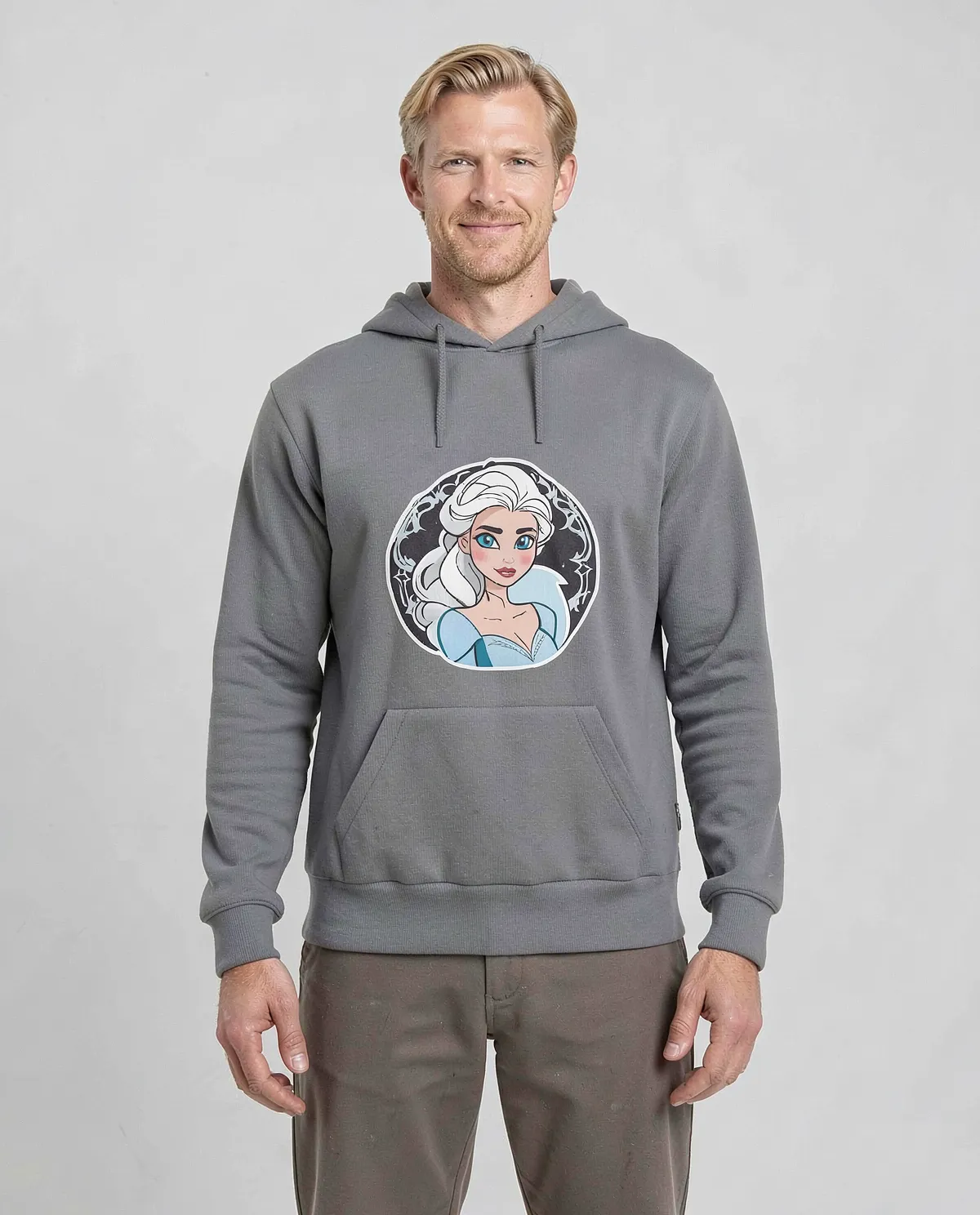 Grey Unisex Organic Cotton Sweatshirt – Soft, Eco‑Sustainable Comfort 0