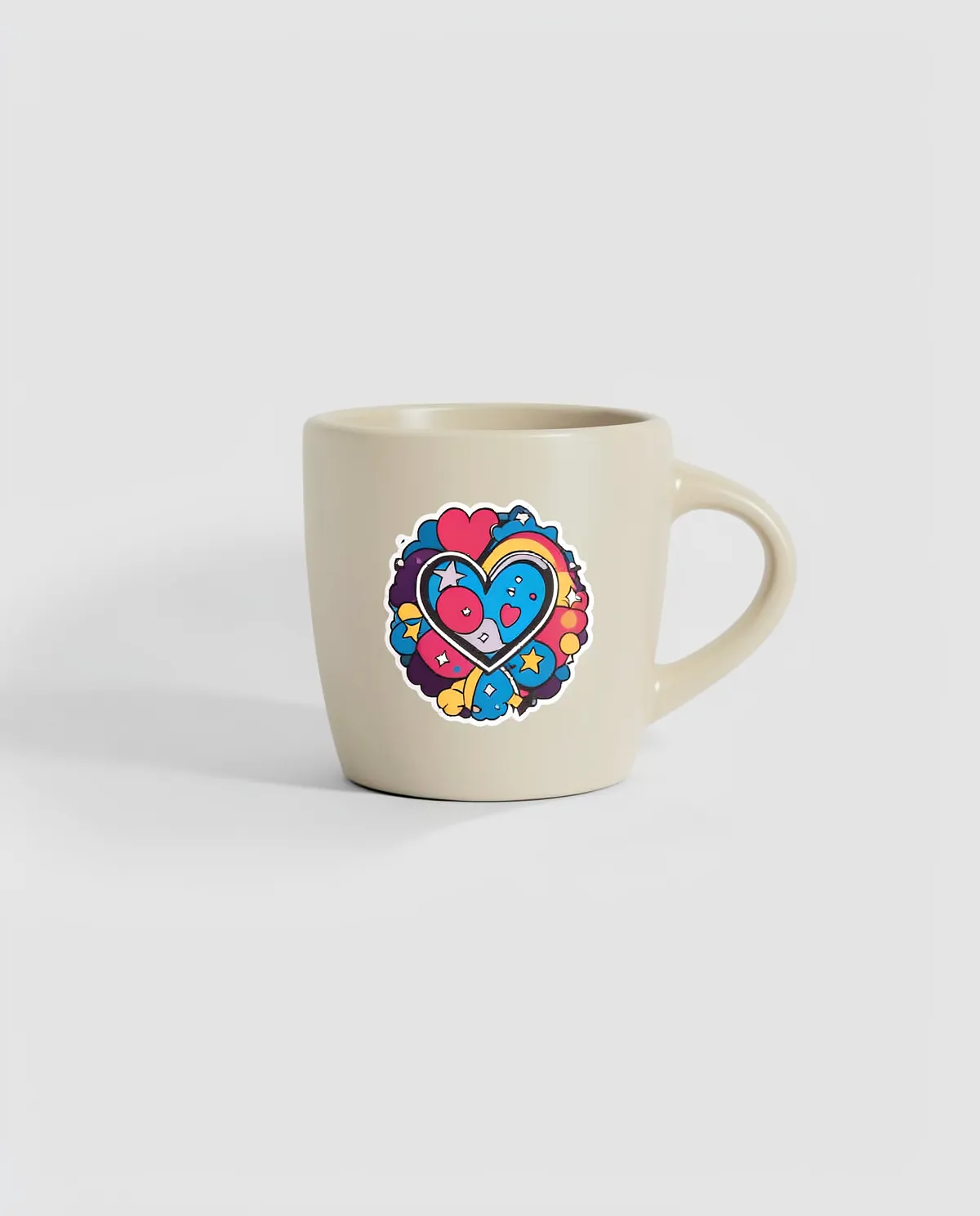 Matte Exterior Ceramic Mug with Glossy Interior 0