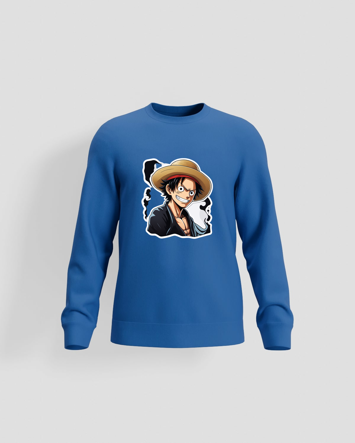 Blue Unisex Organic Cotton Sweatshirt – Soft, Eco‑Friendly Comfort 59