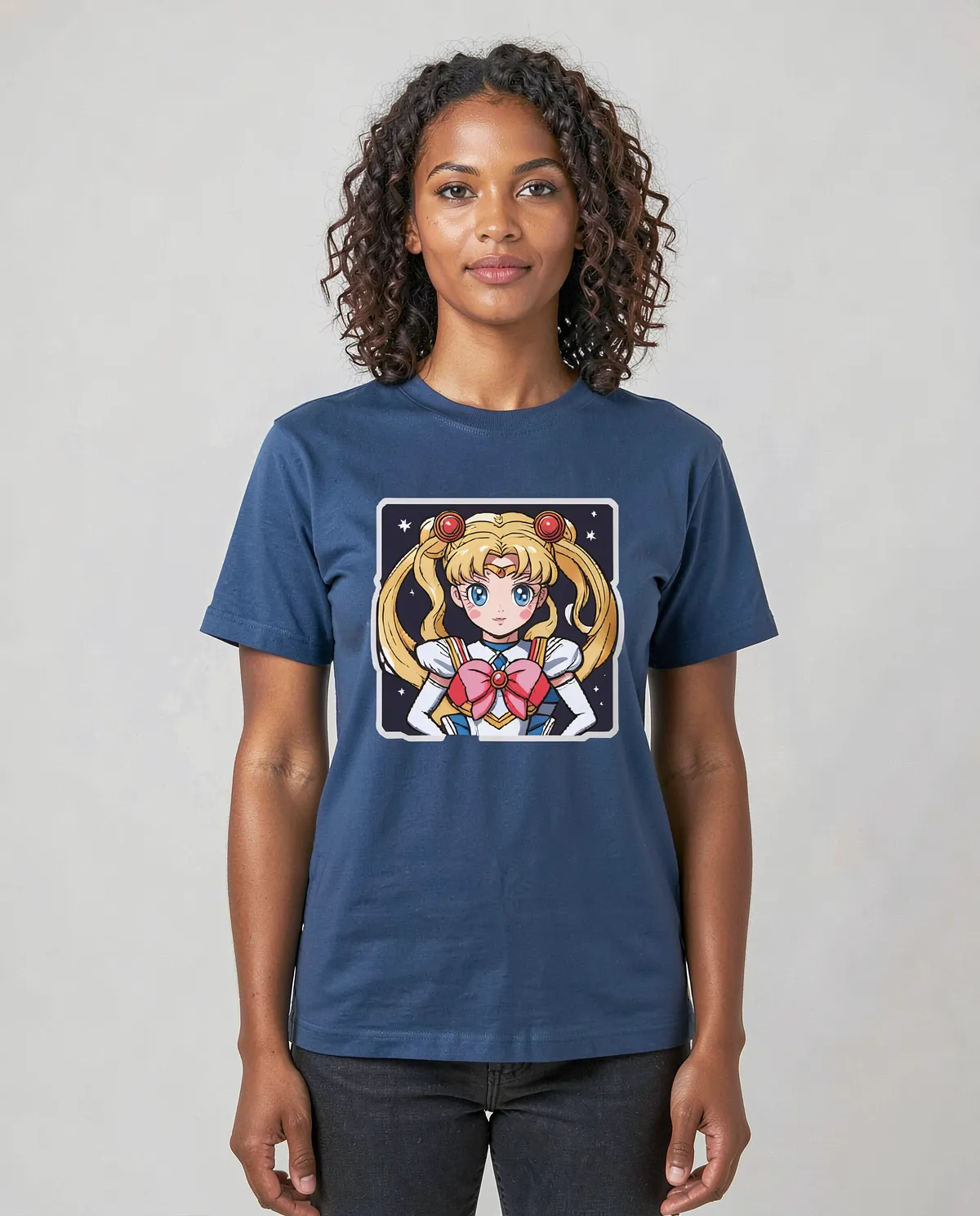 Blue Eco‑Sustainable T-Shirt, Modern Fit 0