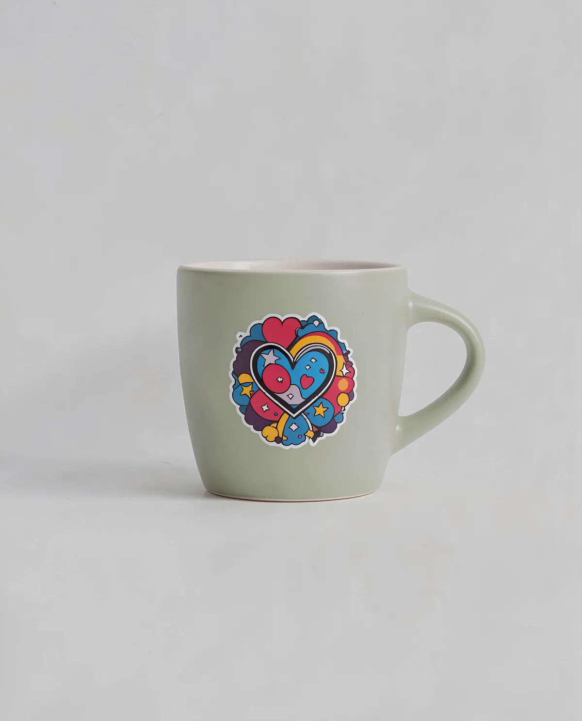 White Ceramic Mug 0