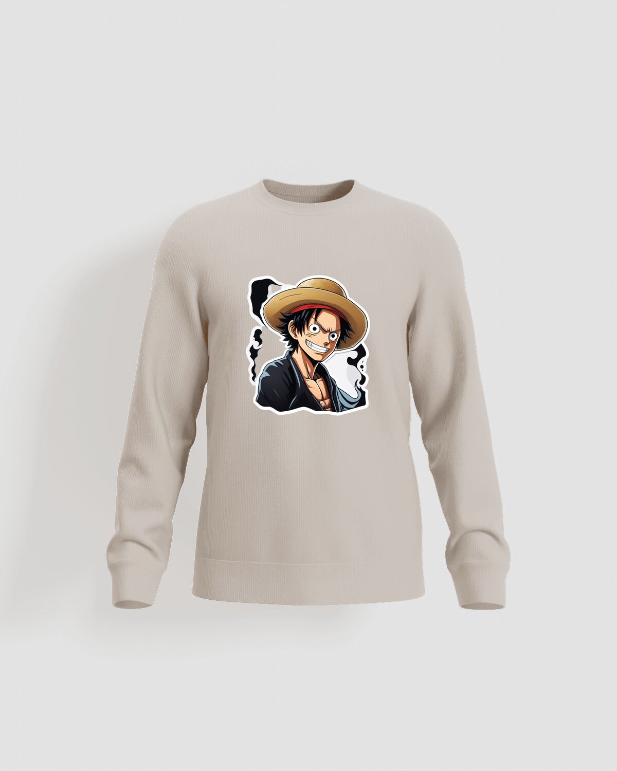 Cream Unisex Sweatshirt – Durable Cotton Comfort 59