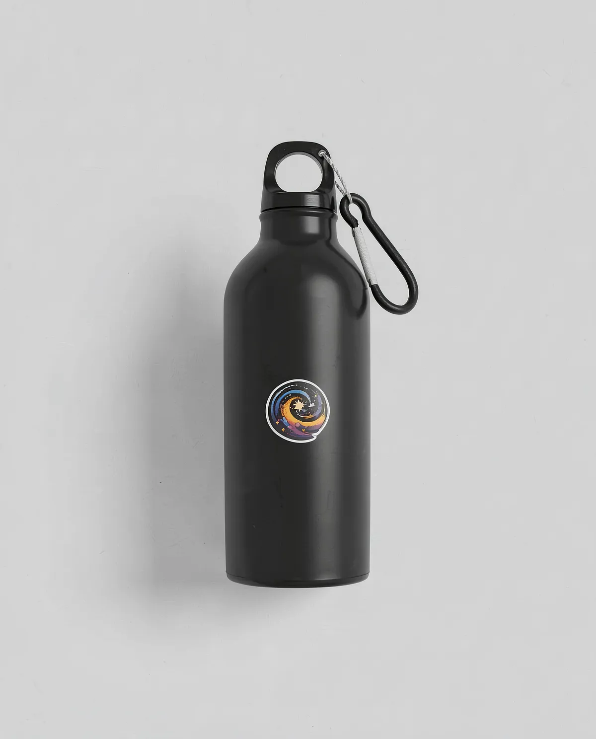 Recycled Aluminum Water Bottle with Carabiner – Outdoor Ready 0