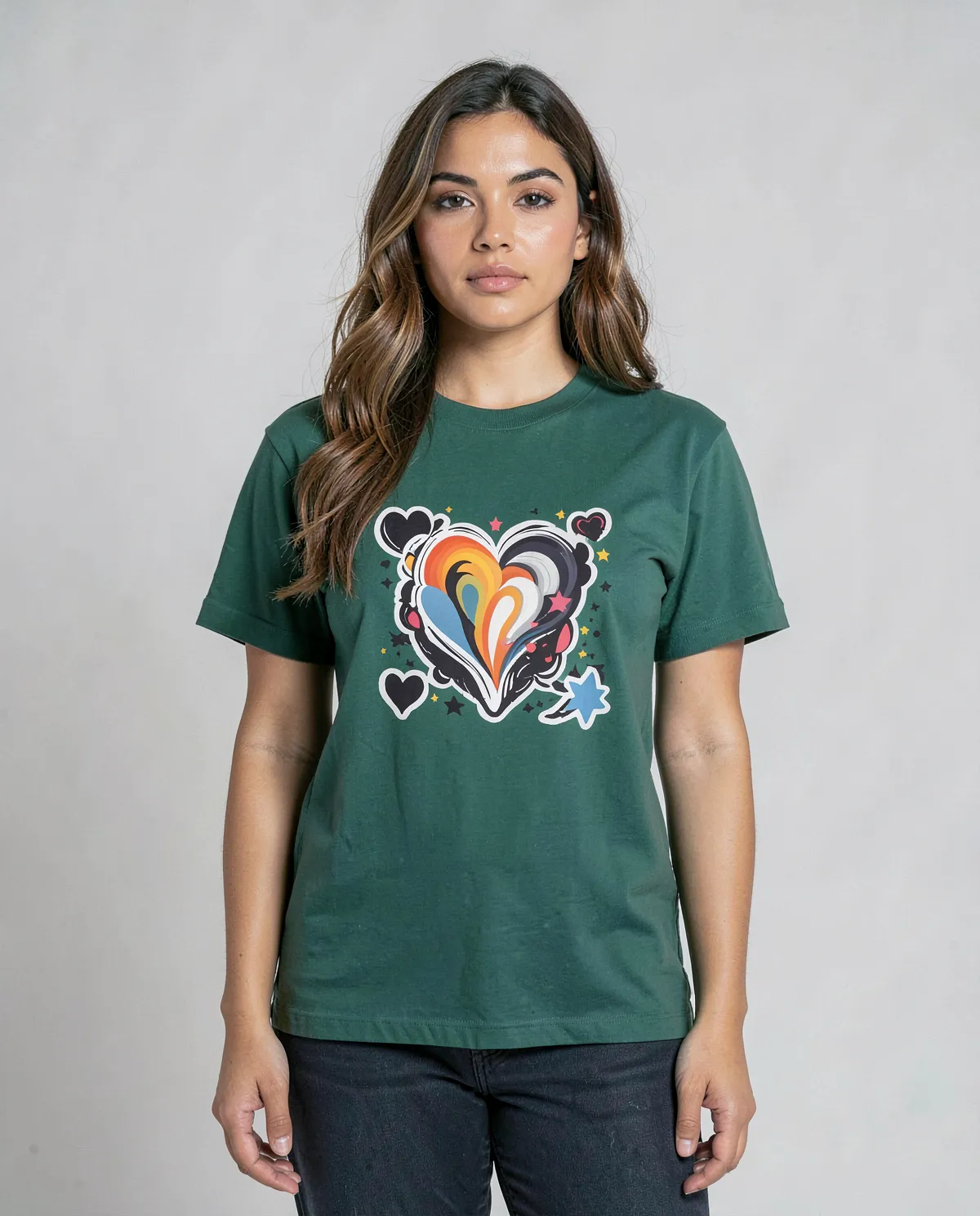 Green Organic Cotton T-Shirt, Modern Fit 0