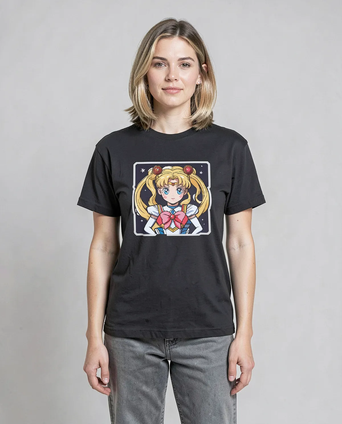 Black Unisex Eco Cotton T-Shirt with Modern Fit 0