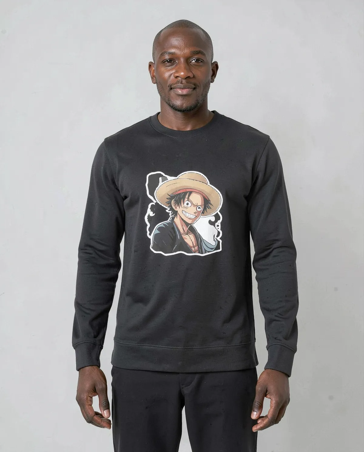 Black Unisex 100% Cotton Sweatshirt – Durable & Print‑Ready 59