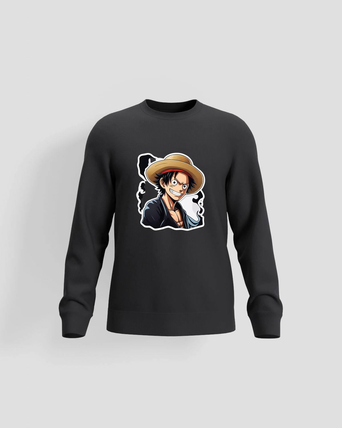 Black Unisex 100% Cotton Sweatshirt – Durable & Print‑Ready 59