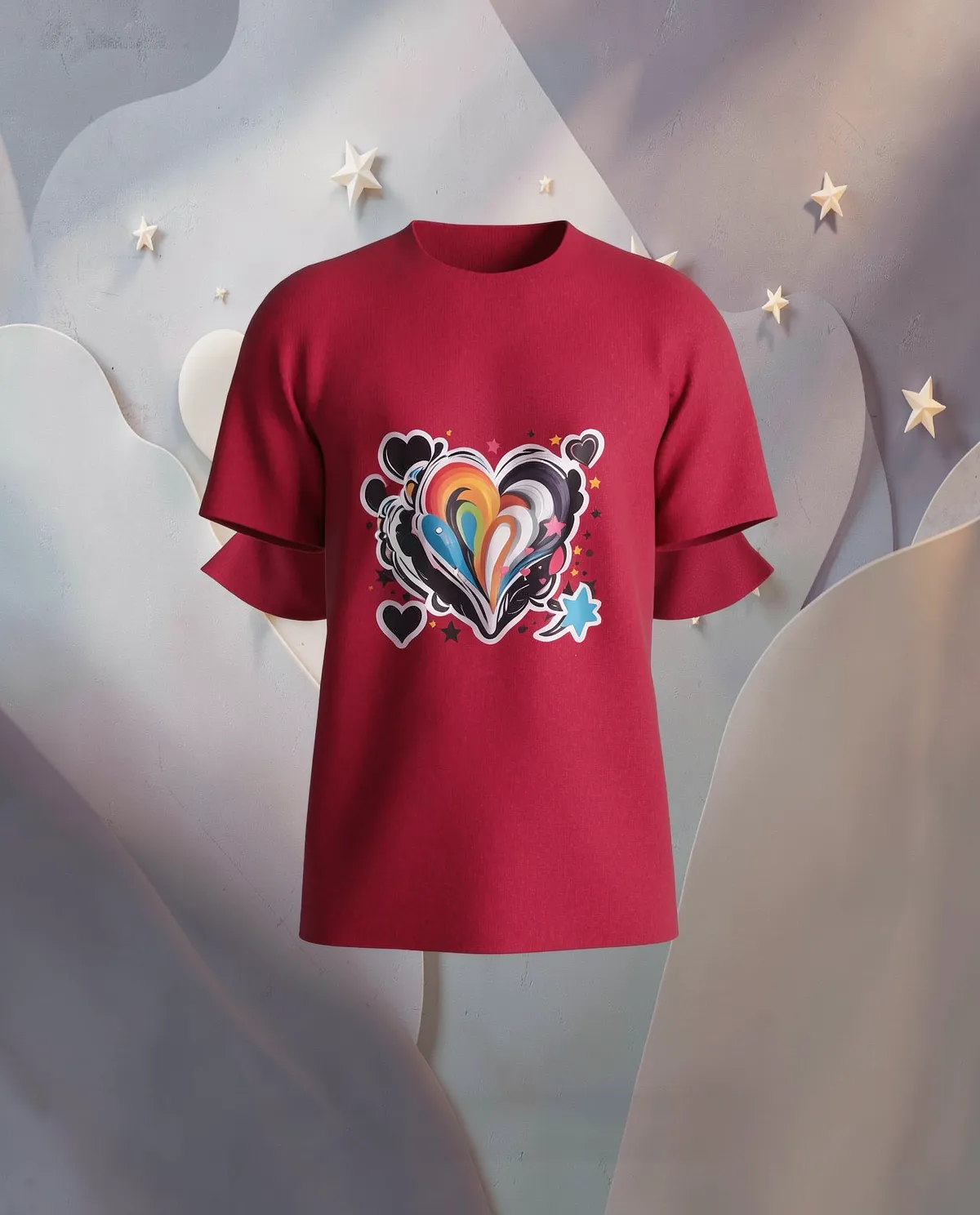 Bold Red T-Shirt – Classic Comfort and Modern Style 59