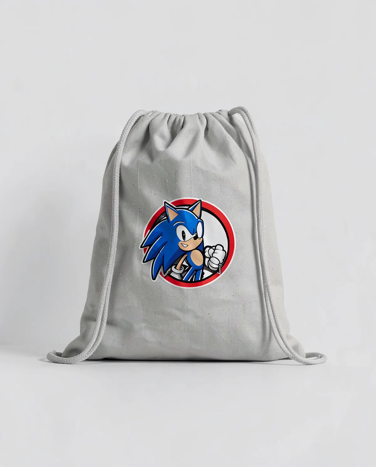 Customizable Drawstring Bag with Smooth Print Surface 0