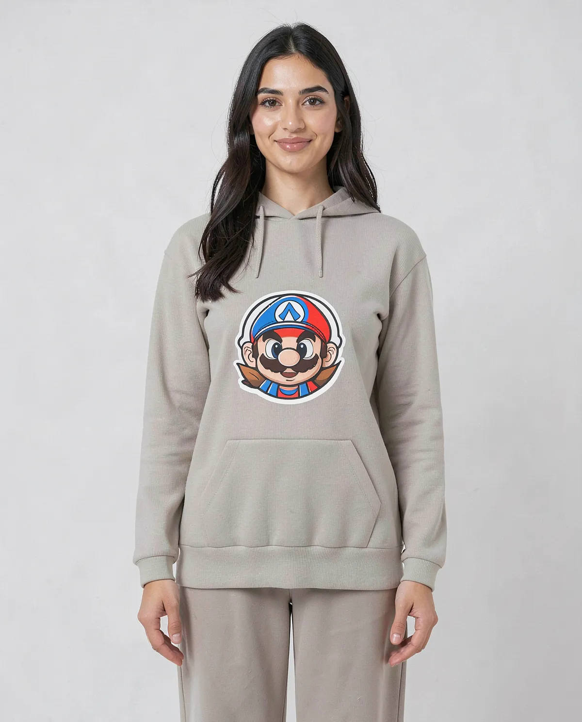 Cream Unisex Sweatshirt – Durable 100% Cotton Comfort 0
