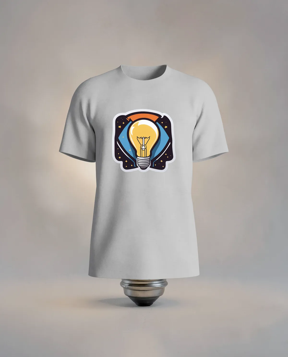 Grey Eco Sustainable T‑Shirt, Short Sleeve Crew Neck 59