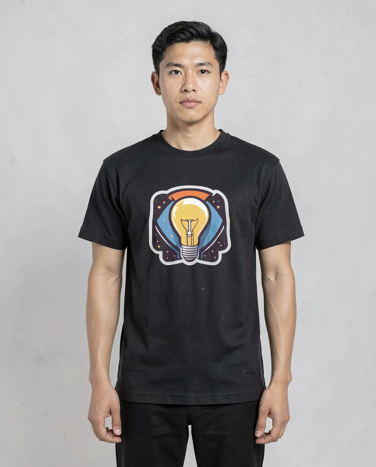 Black Organic Cotton T-Shirt 0