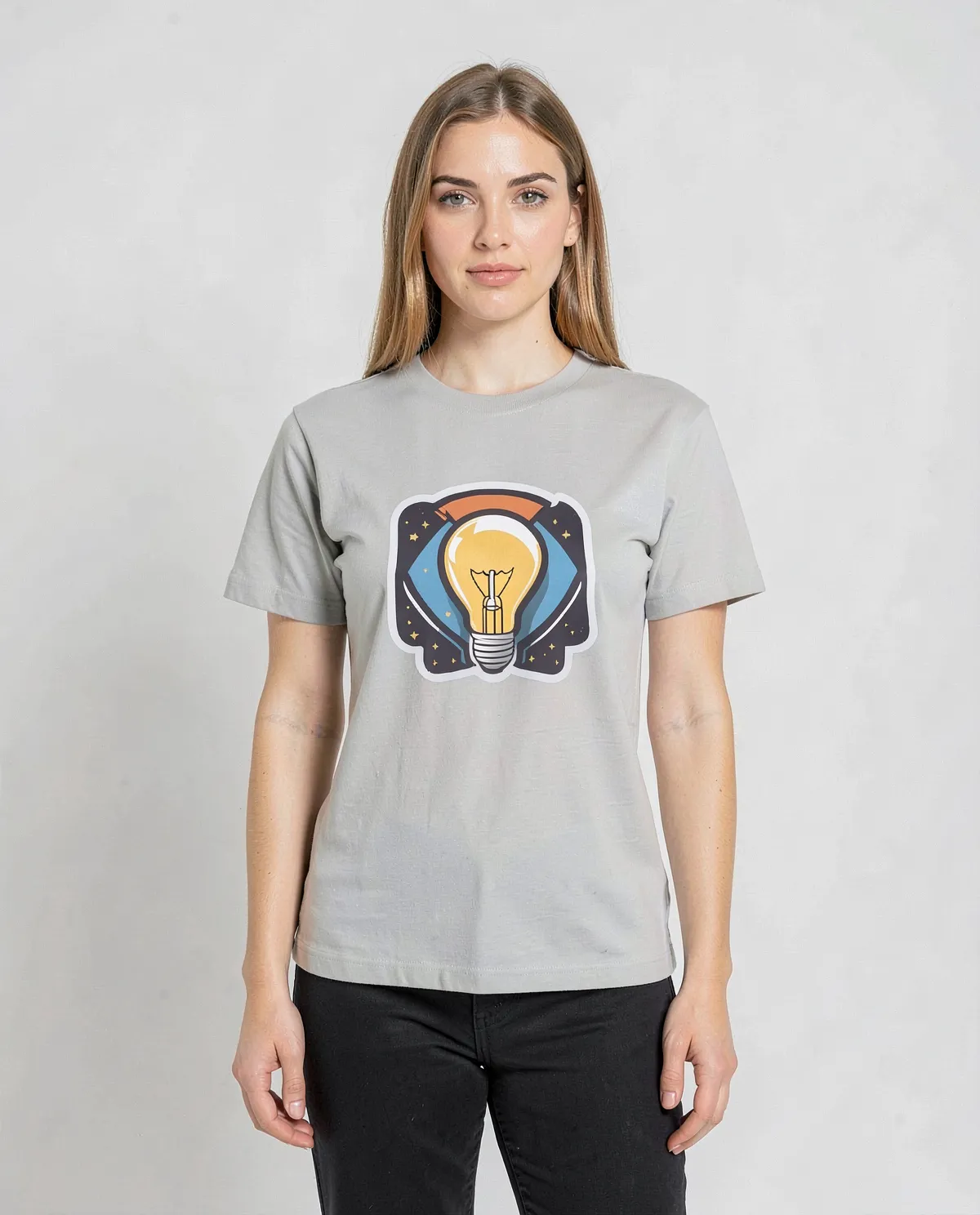 White Organic Cotton Crew Neck T-Shirt 0