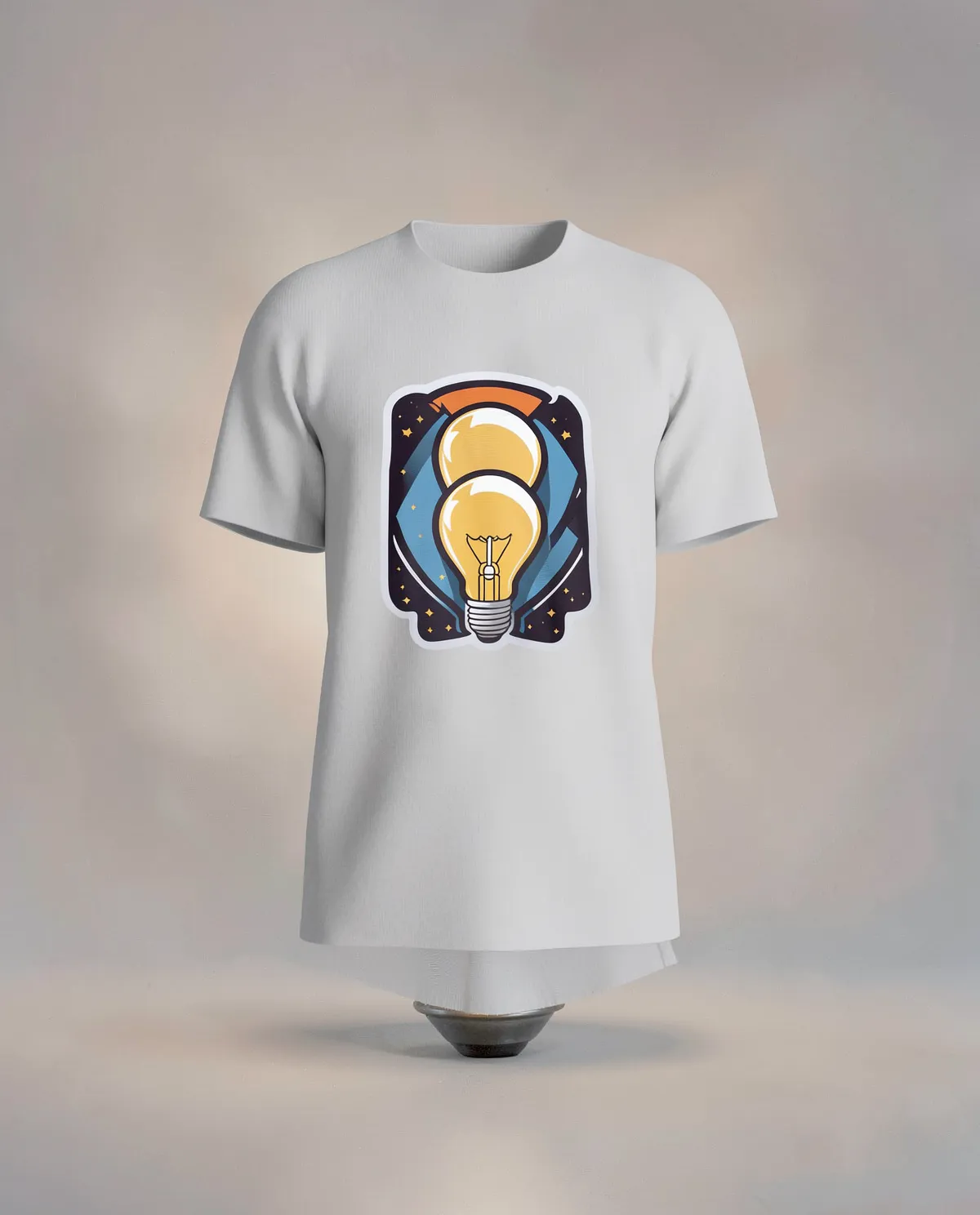 White Organic Cotton Crew Neck T-Shirt 59