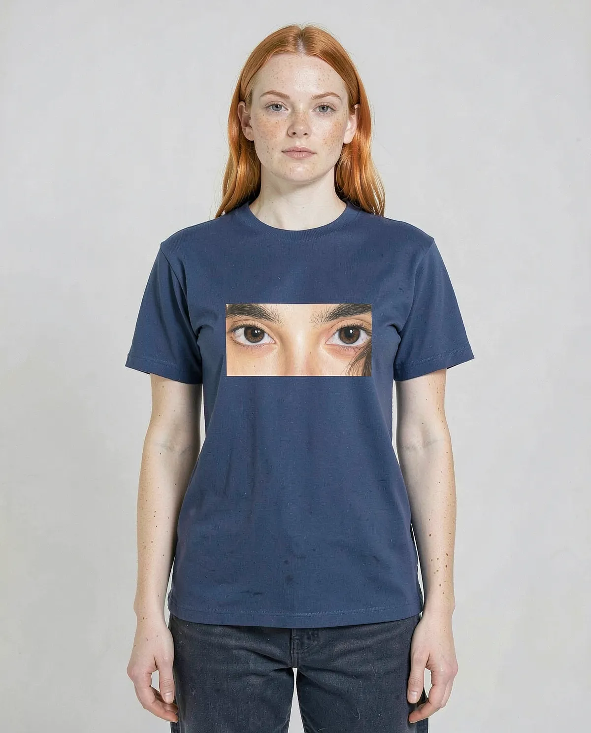 Blue Unisex Eco‑Friendly T‑Shirt 0
