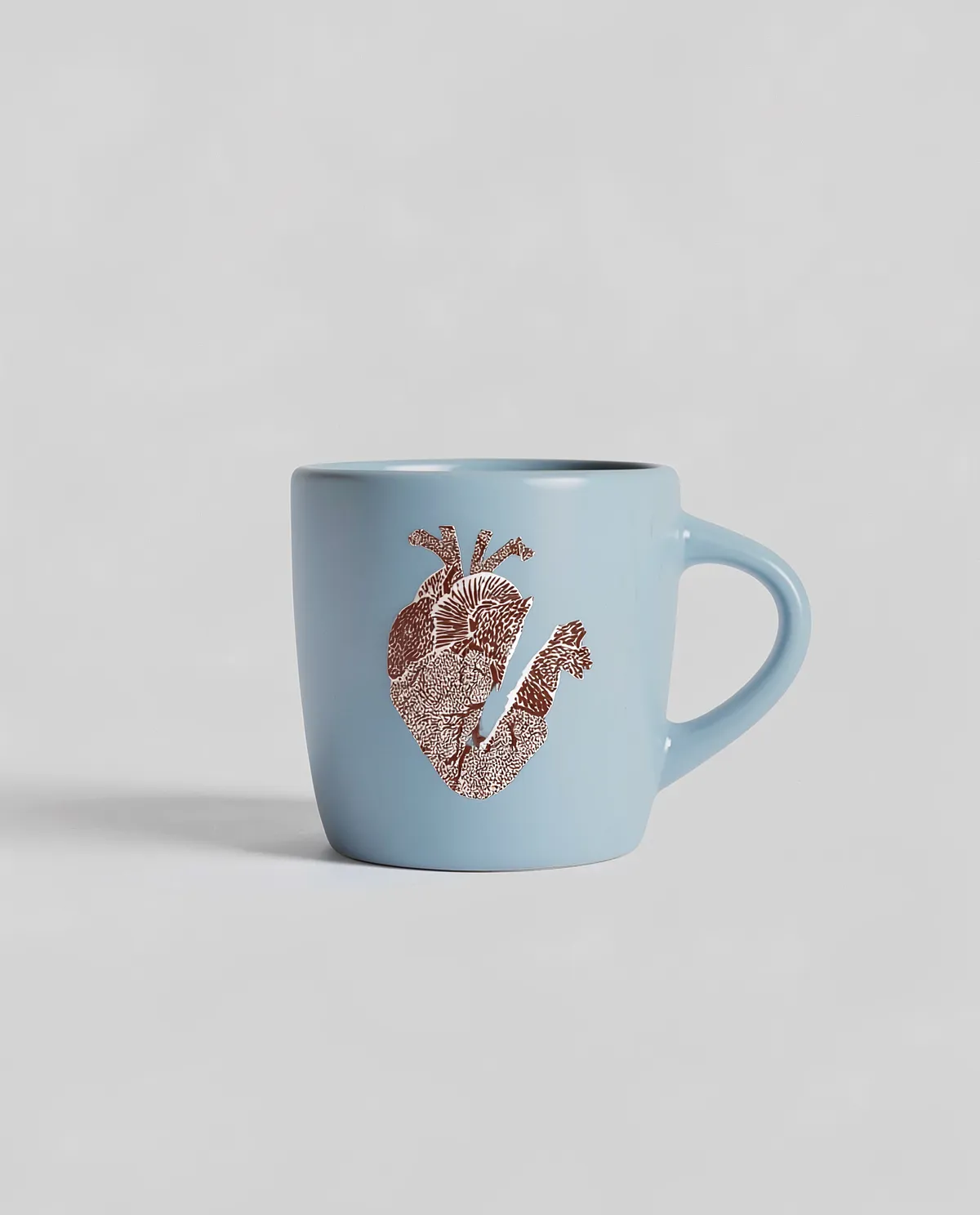 Custom Color Matte Exterior Ceramic Mug 0
