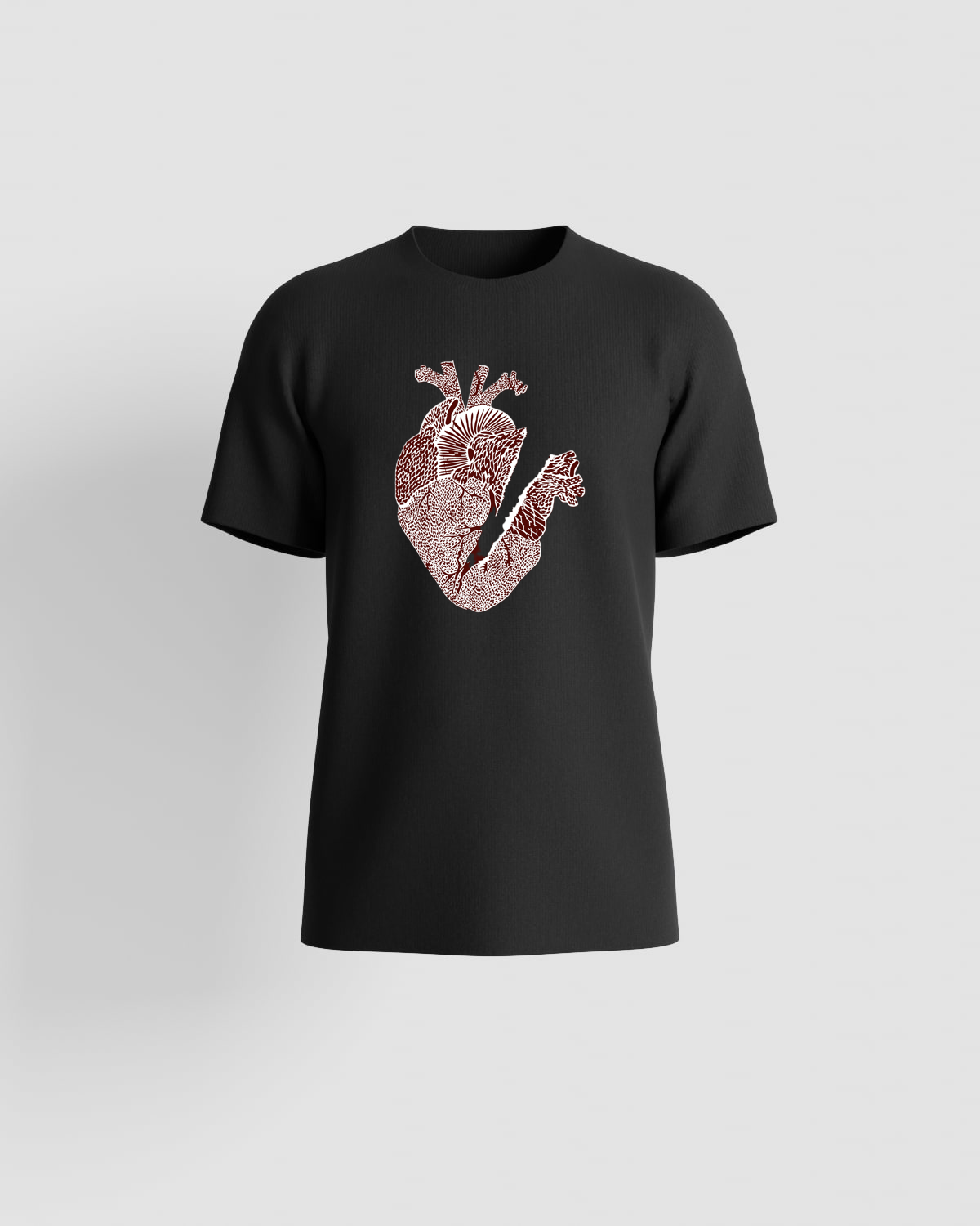 Black Unisex T-Shirt 100% Organic Cotton Modern Fit 59