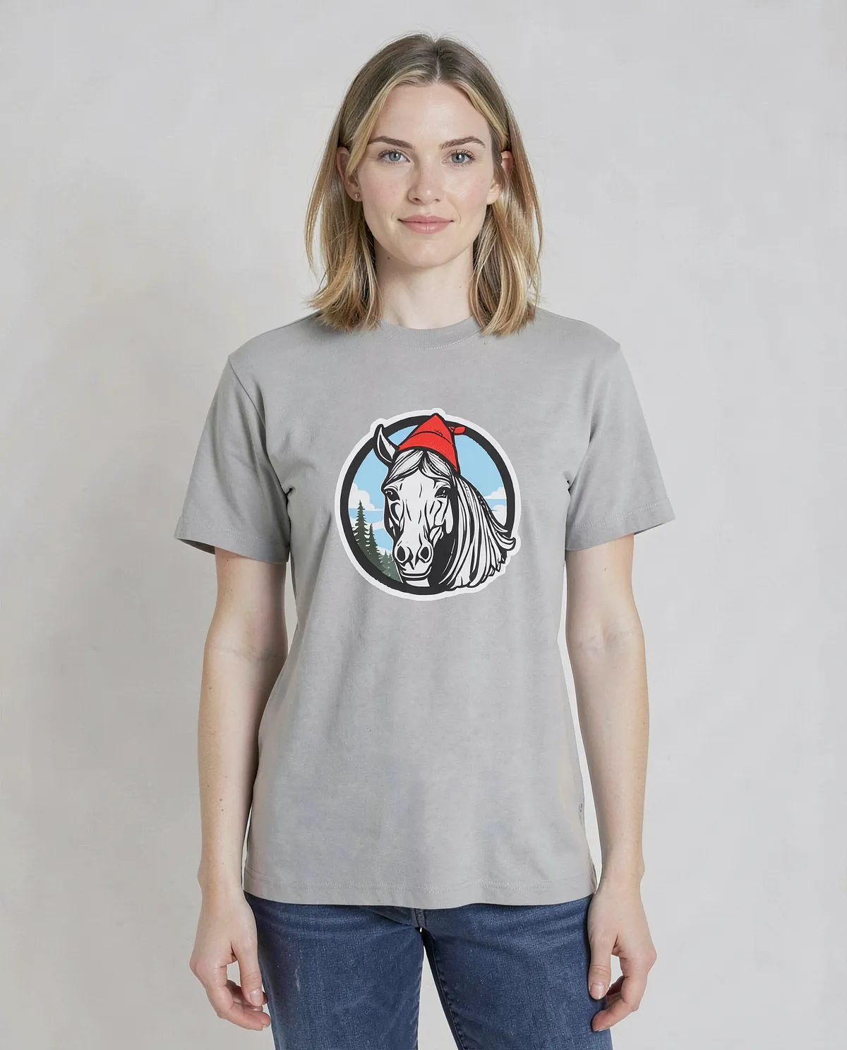 Grey Eco-Friendly Soft Organic Cotton T-Shirt