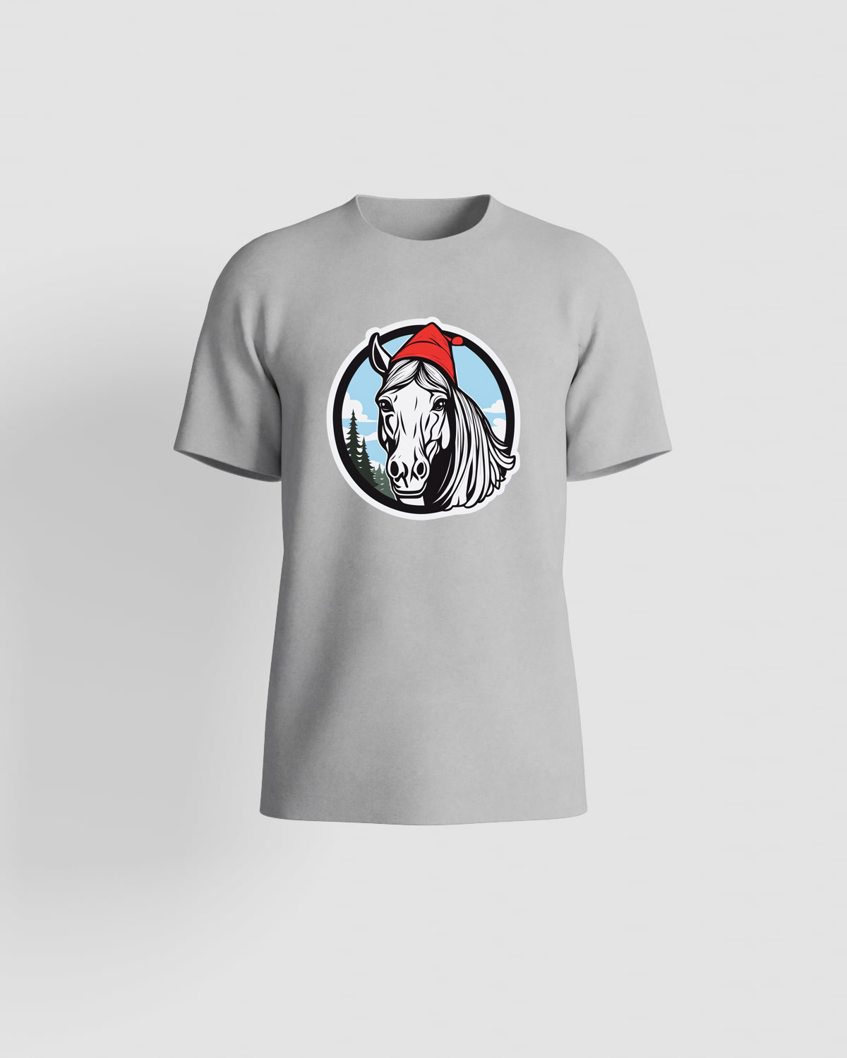Grey Eco-Friendly Soft Organic Cotton T-Shirt 59