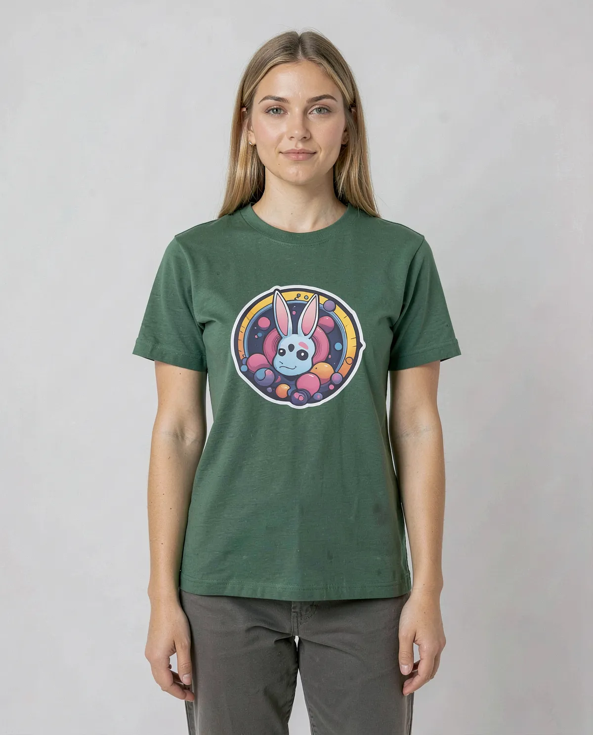 Green Eco‑Sustainable Organic Cotton T-Shirt 0