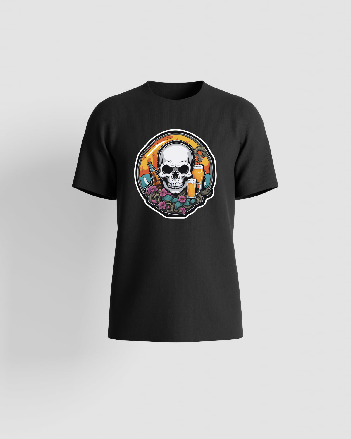 Black Modern Fit Organic Cotton T-Shirt 59