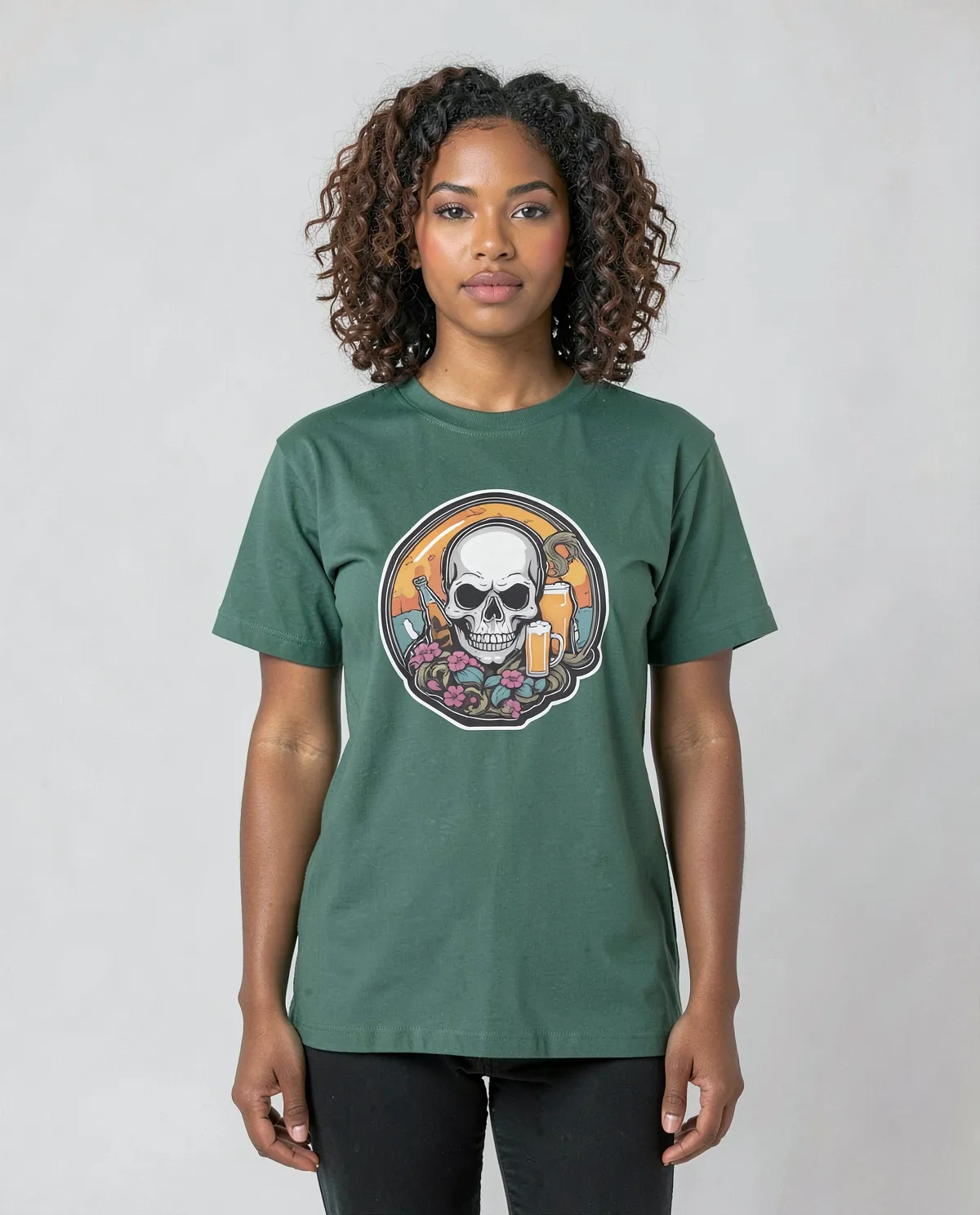 Green T-Shirt – Eco‑Sustainable Organic Cotton with Modern Fit 0