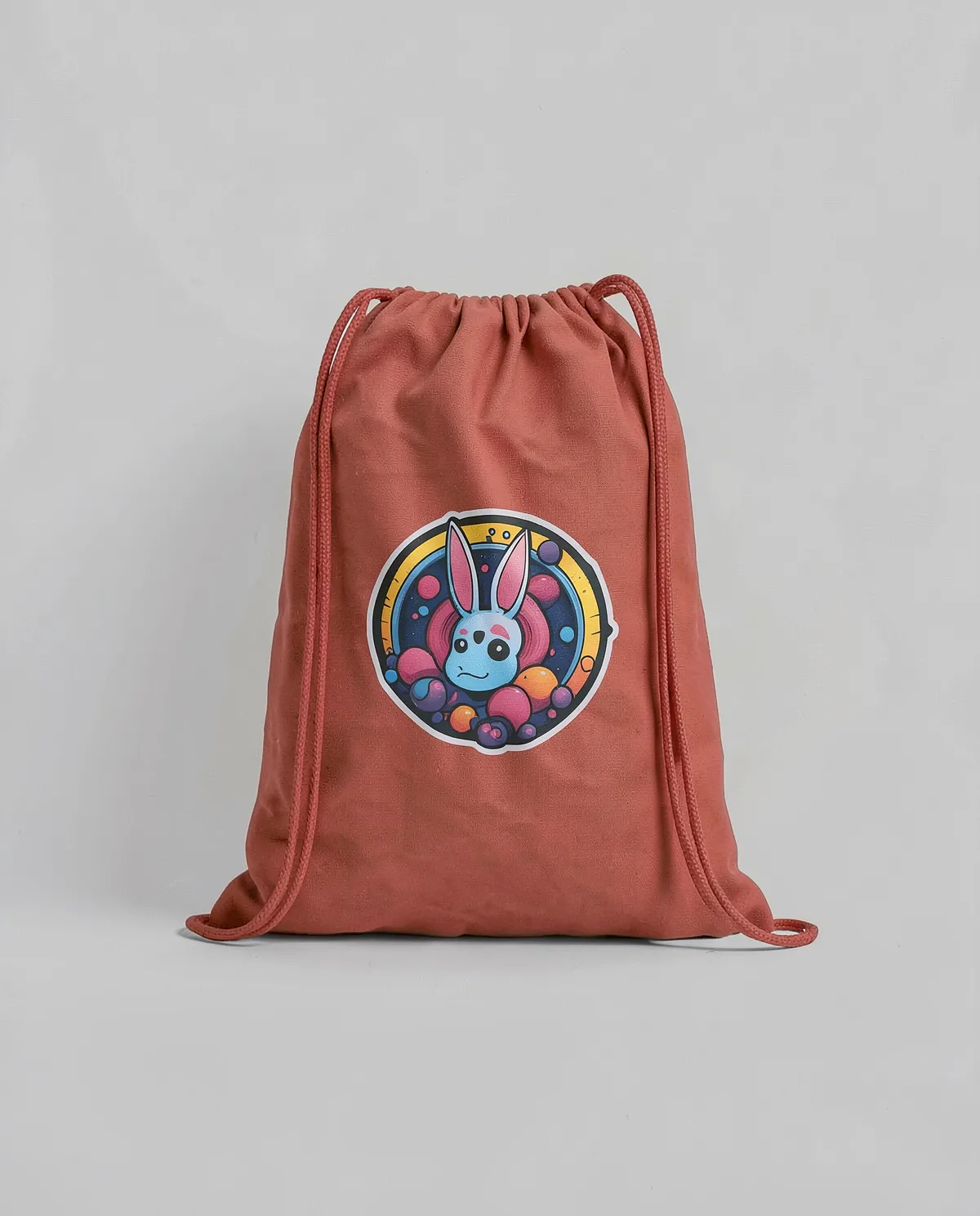 Lightweight Customizable Cotton Drawstring Gym Bag 0