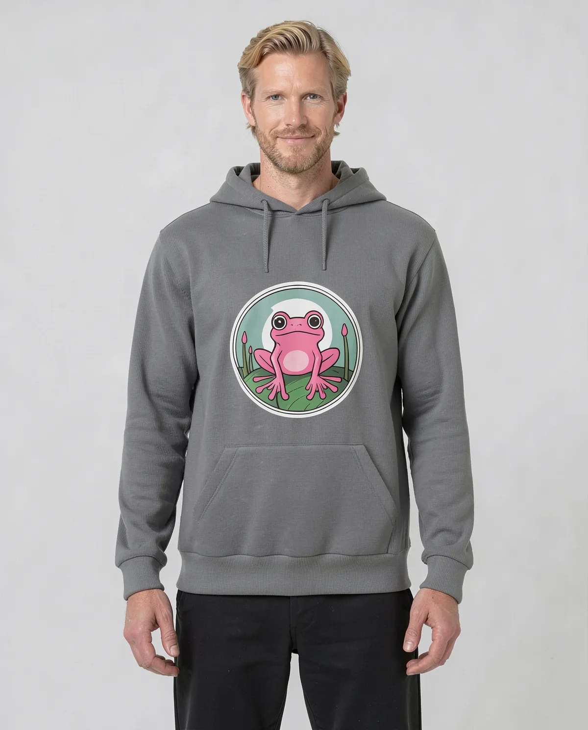Grey Unisex Organic Cotton Sweatshirt – Soft, Eco‑Friendly Comfort 0