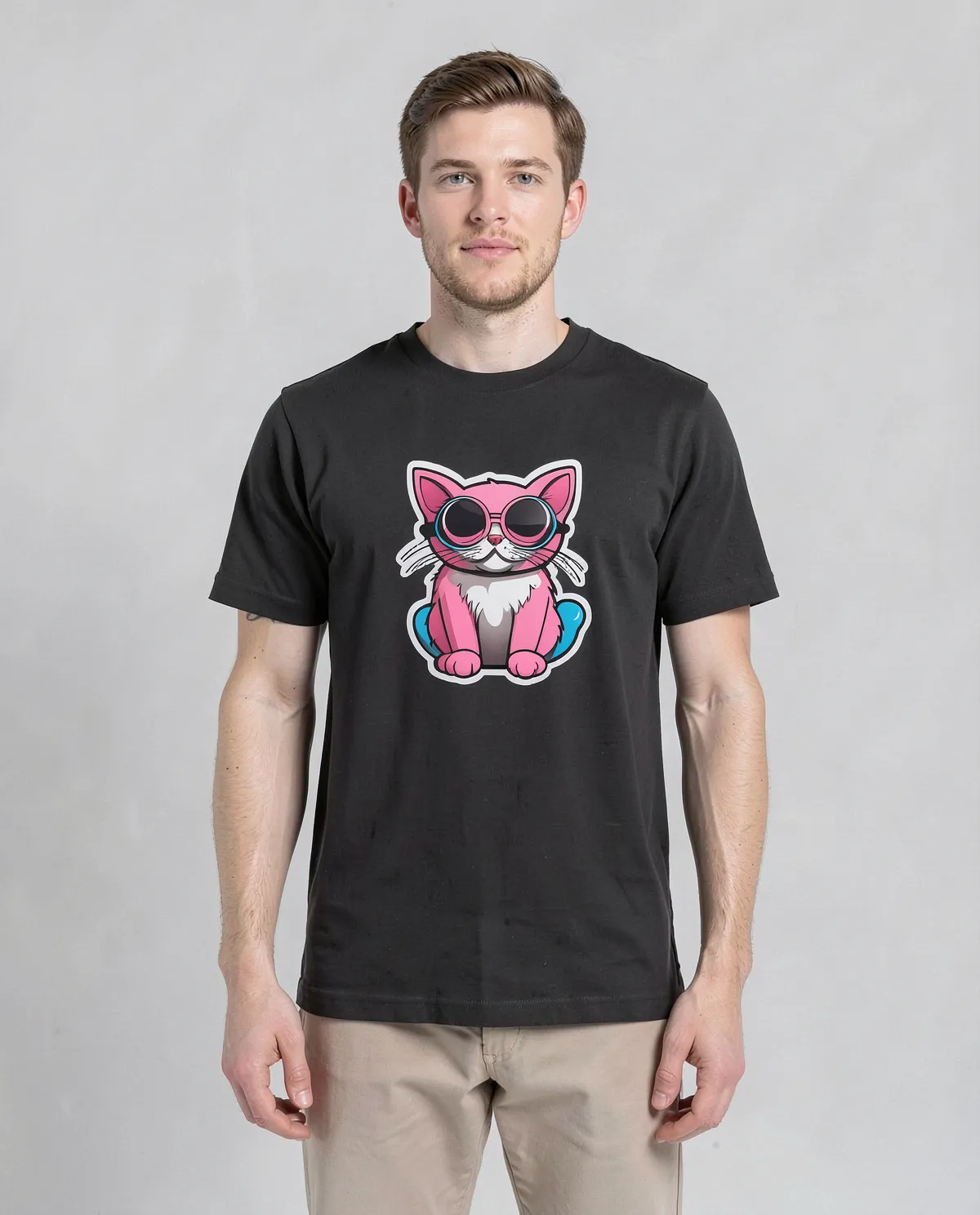 Black T-Shirt – Classic Crew Neck, Eco‑Friendly Cotton 0