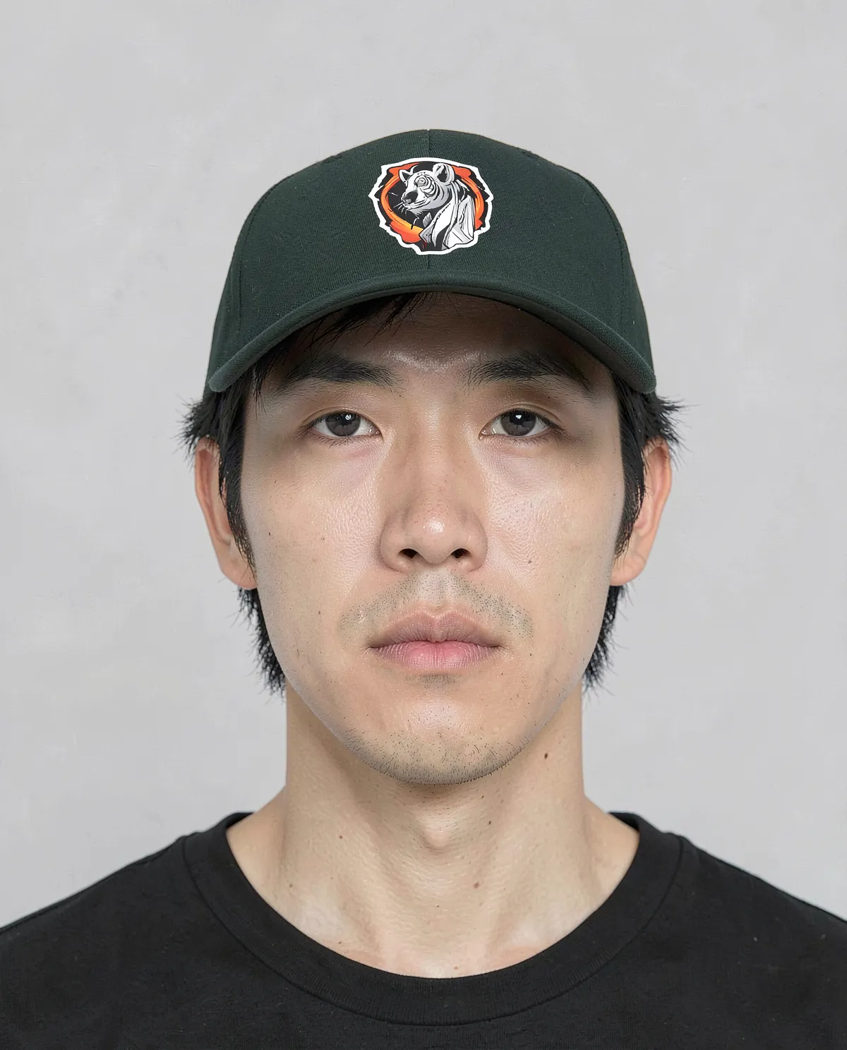 Green Eco-Friendly Cap with Adjustable Velcro Closure 0