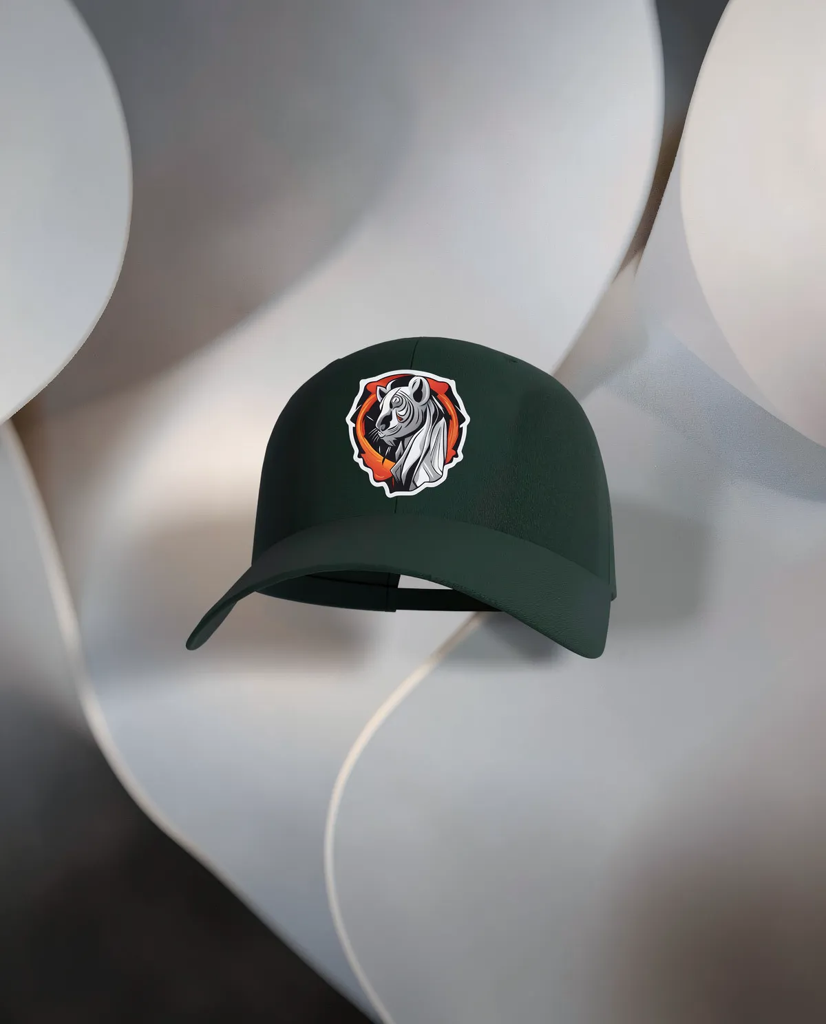 Green Eco-Friendly Cap with Adjustable Velcro Closure 59