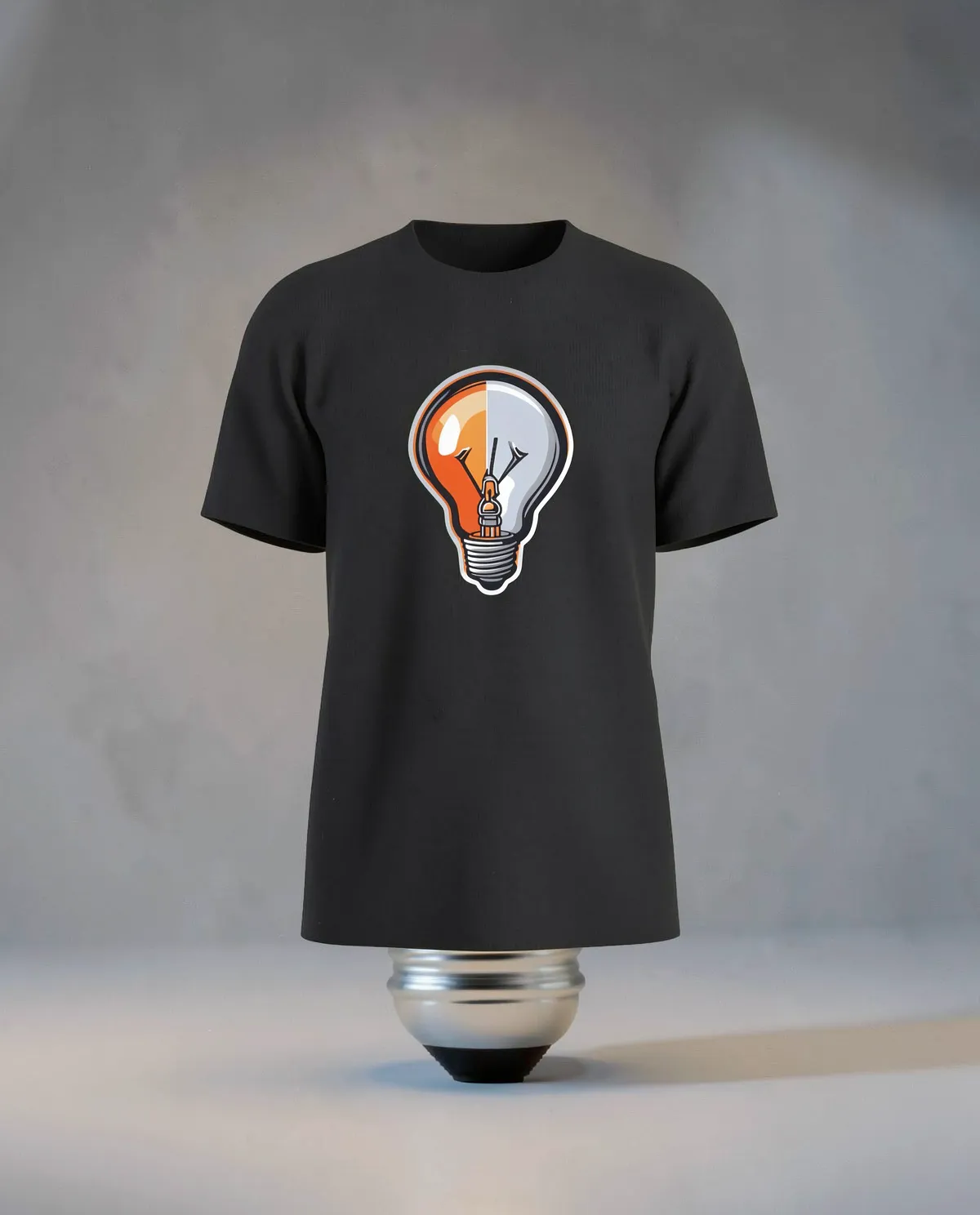 Black Unisex Eco Cotton Crew Neck T-Shirt 59