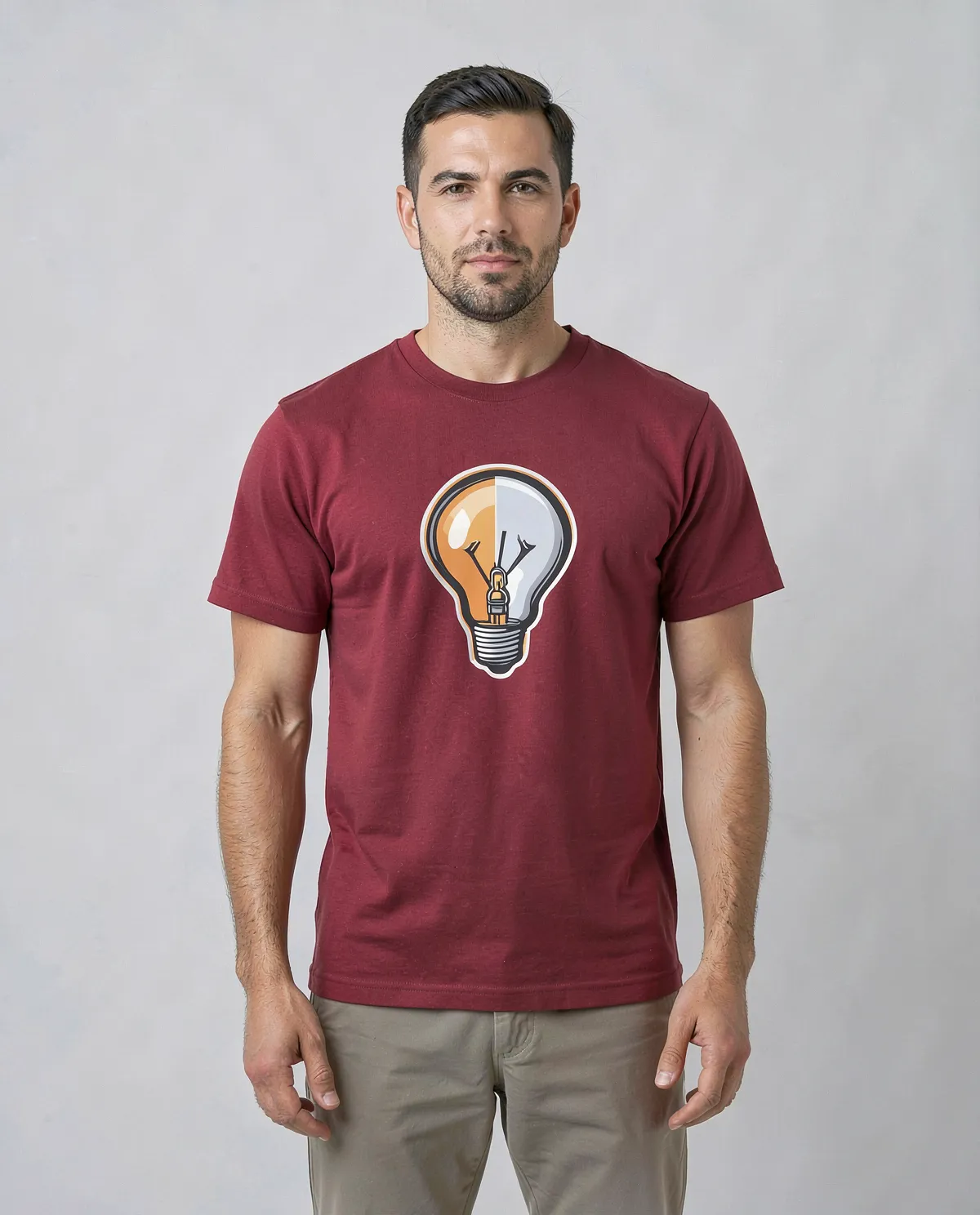 Vibrant Red T-Shirt – Classic Crew Neck 0