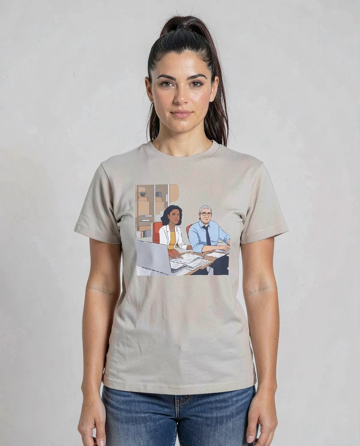 White Organic Cotton T-Shirt – Soft Eco Sustainable Comfort