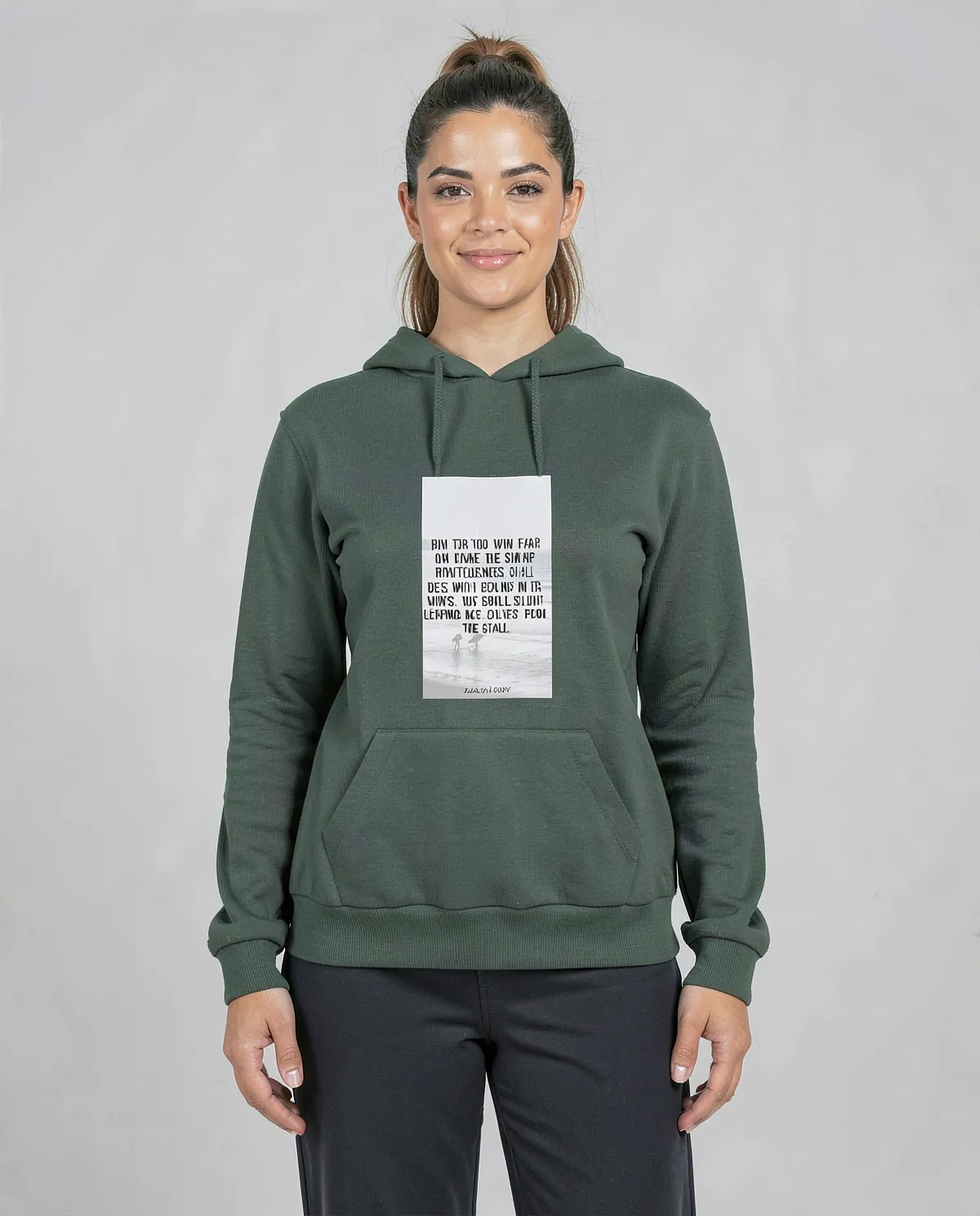 Green Eco‑Sustainable Unisex Sweatshirt 0