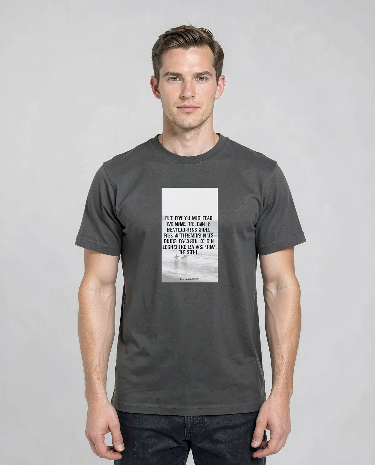 Black Unisex Eco Sustainable Organic Cotton T-Shirt 0
