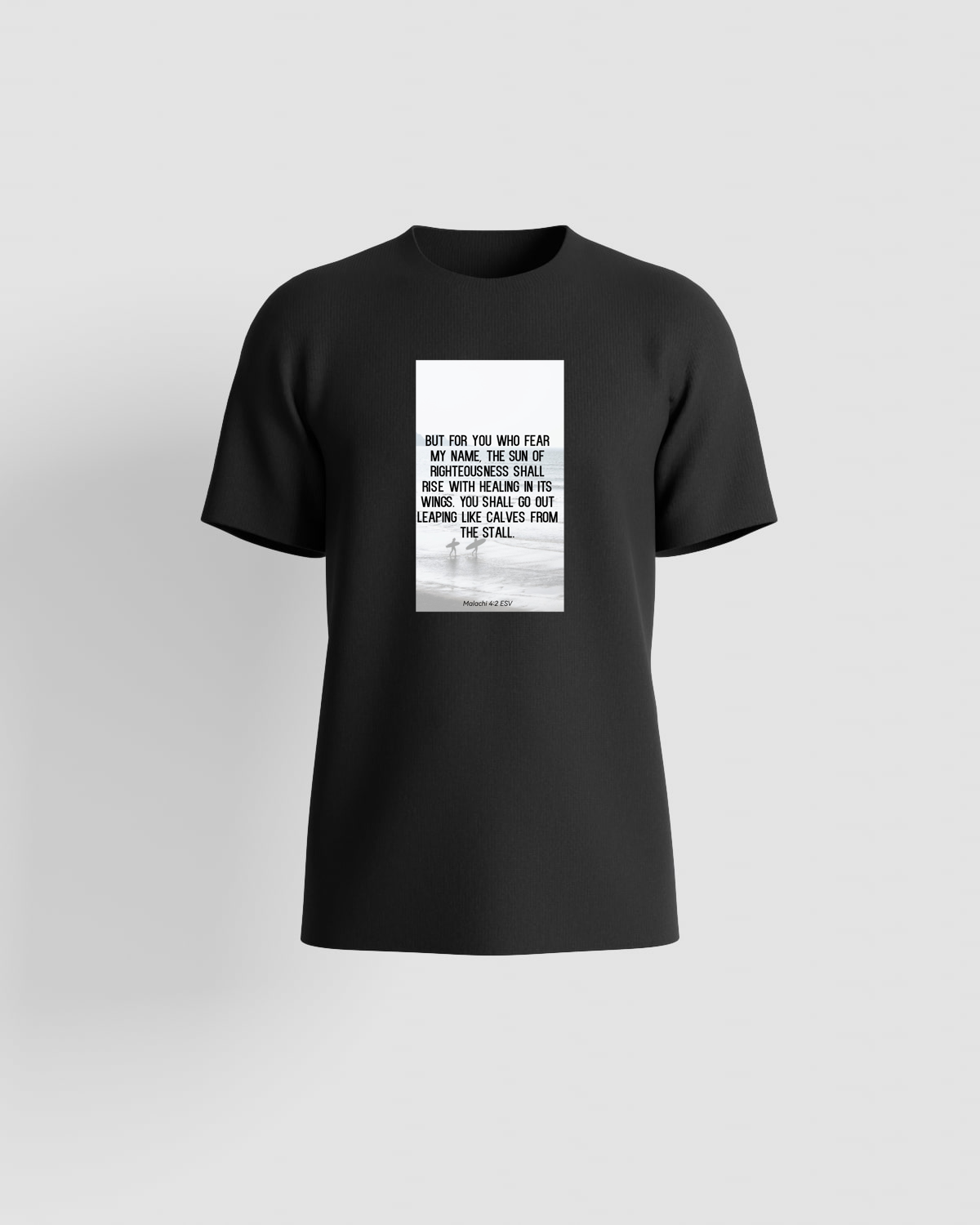 Black Unisex Eco Sustainable Organic Cotton T-Shirt 59