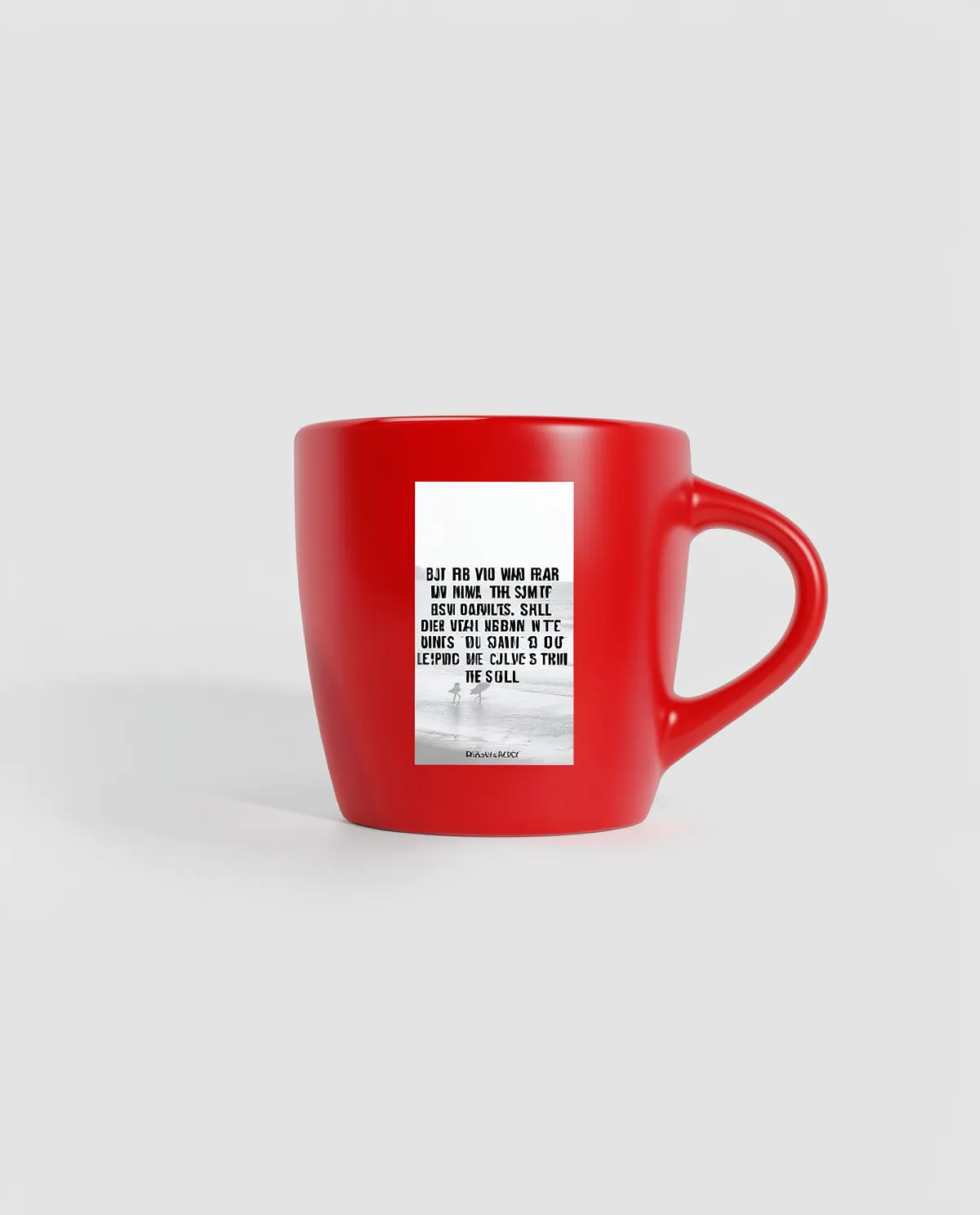 High-Quality Ceramic Mug with Matte Exterior and Glossy Interior 0