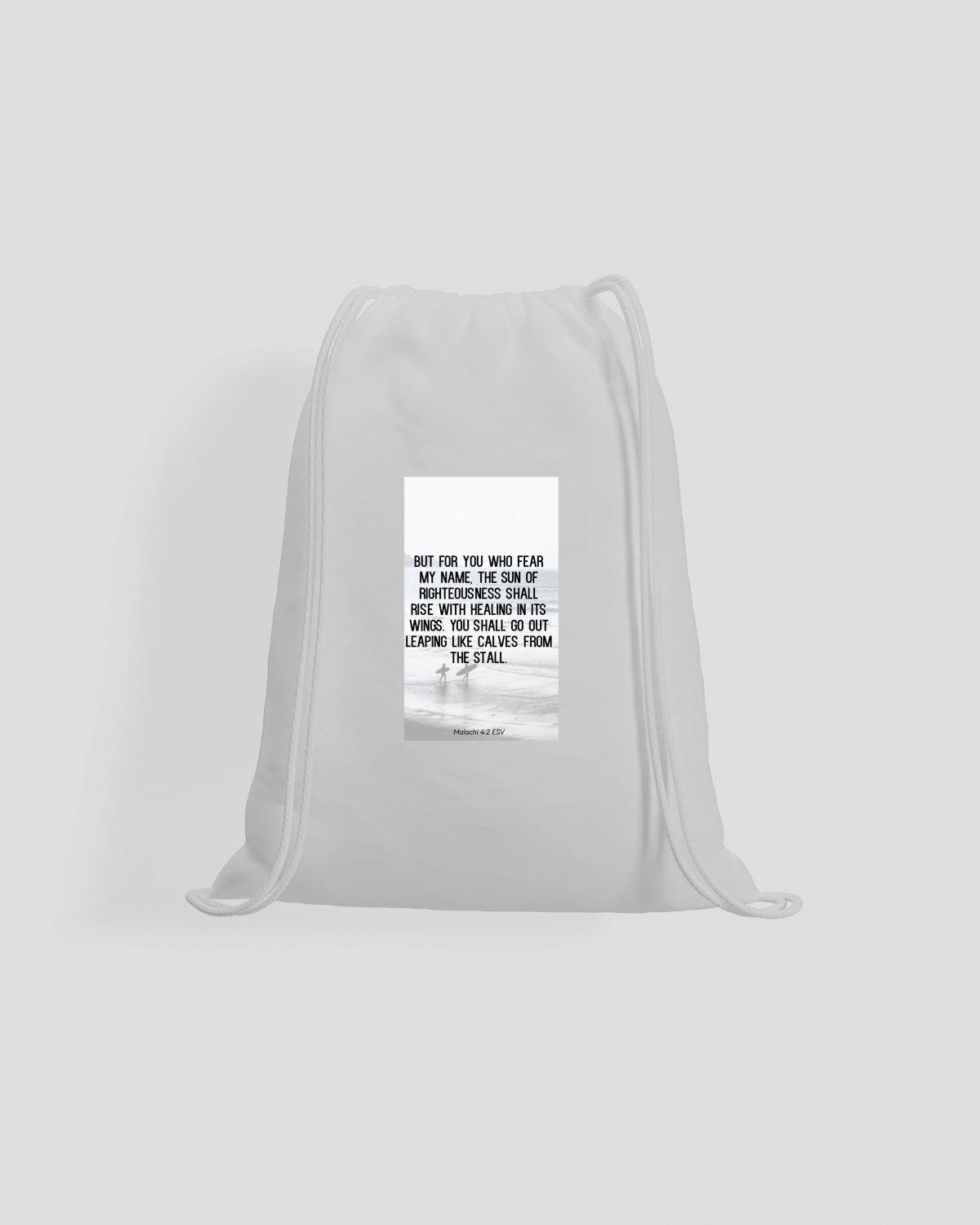 Customizable Gym Drawstring Bag – Smooth Print Surface 59