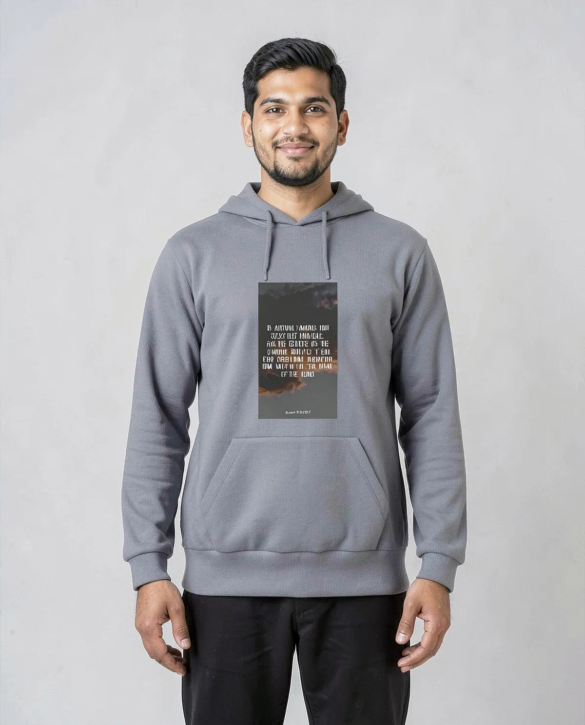 Grey Unisex Organic Cotton Sweatshirt – Soft Sustainable Comfort 0