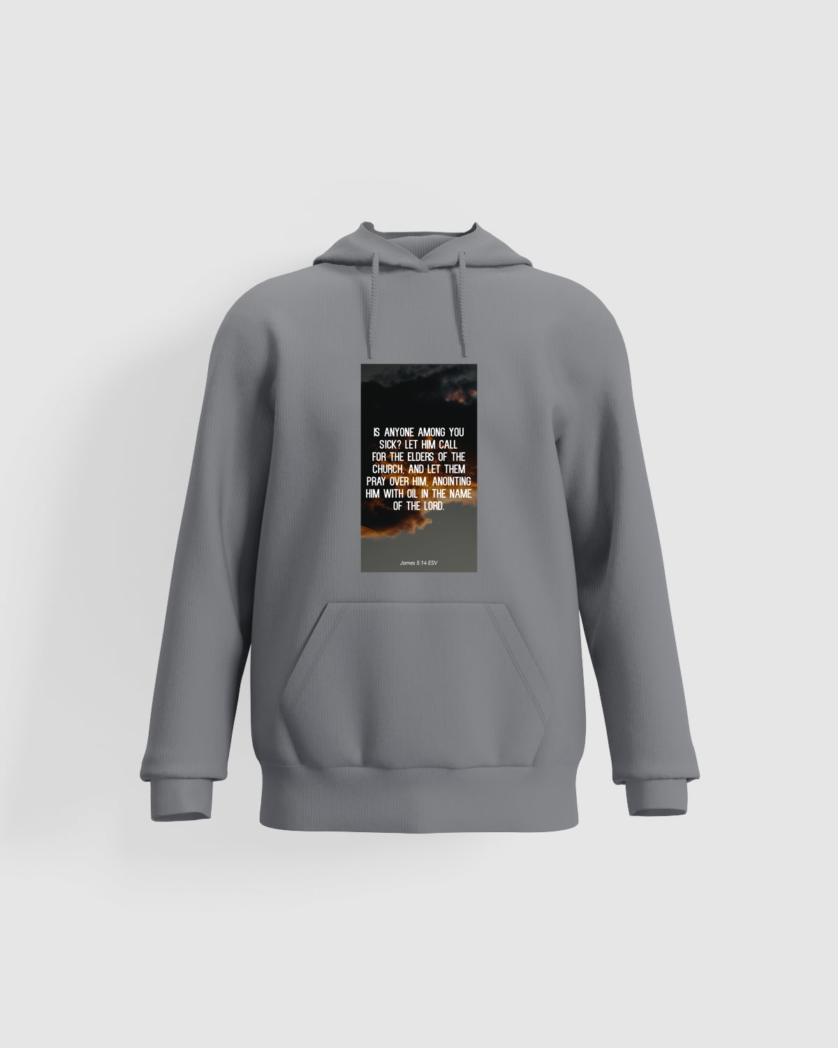 Grey Unisex Organic Cotton Sweatshirt – Soft Sustainable Comfort 59